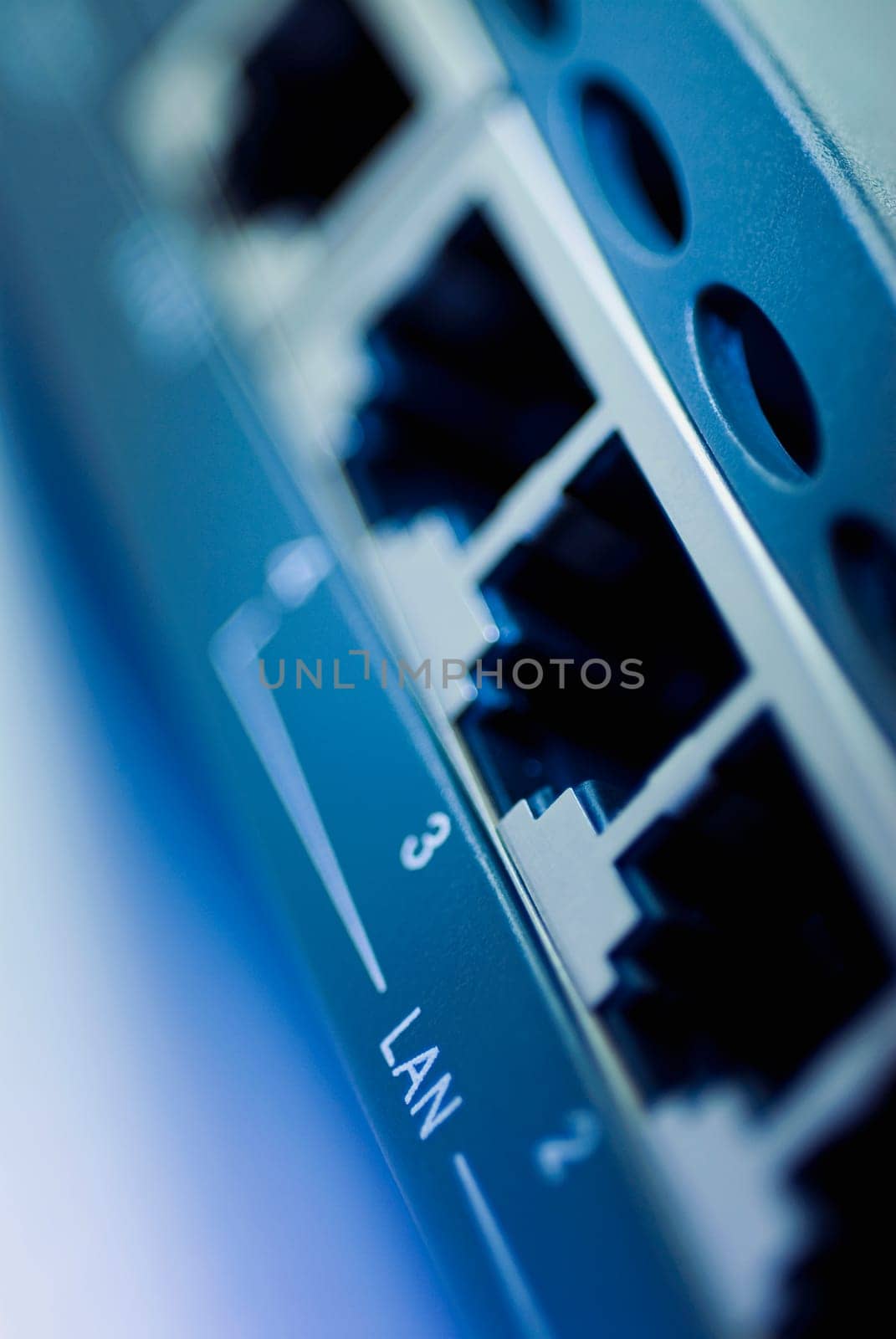 Close_up of a modem