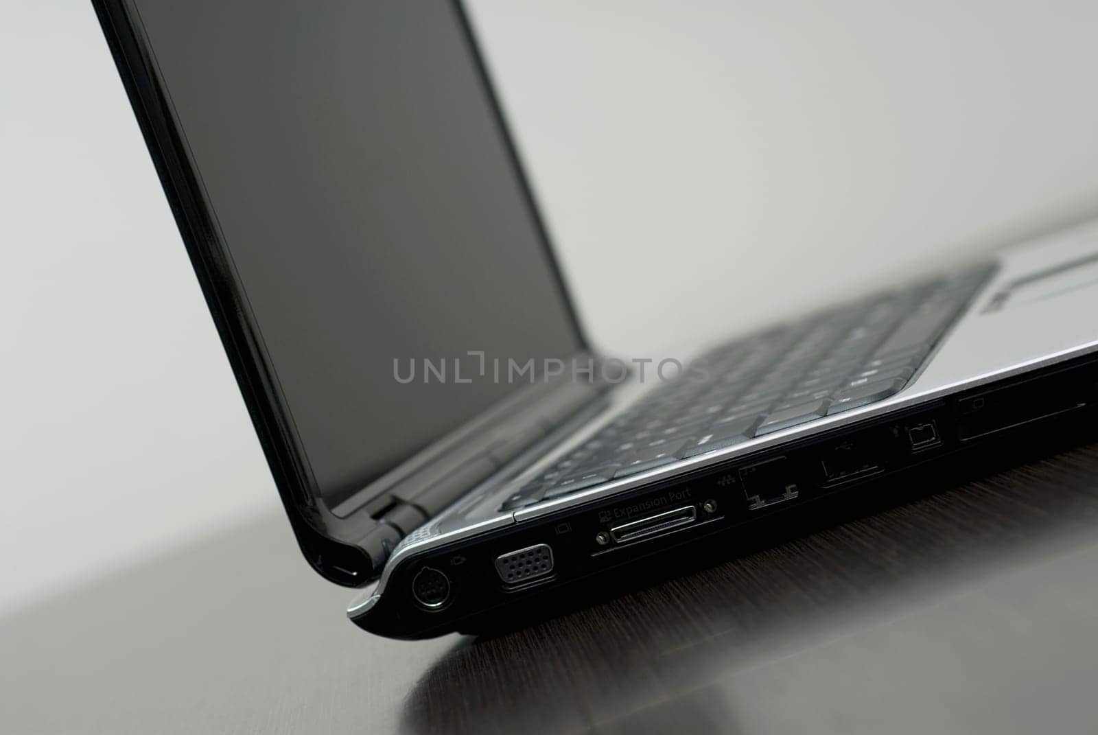 Close_up of a laptop