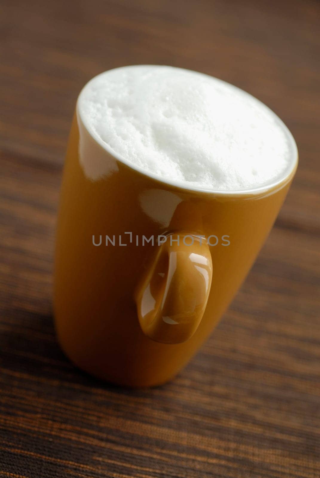 Close-up of a coffee cup on the table