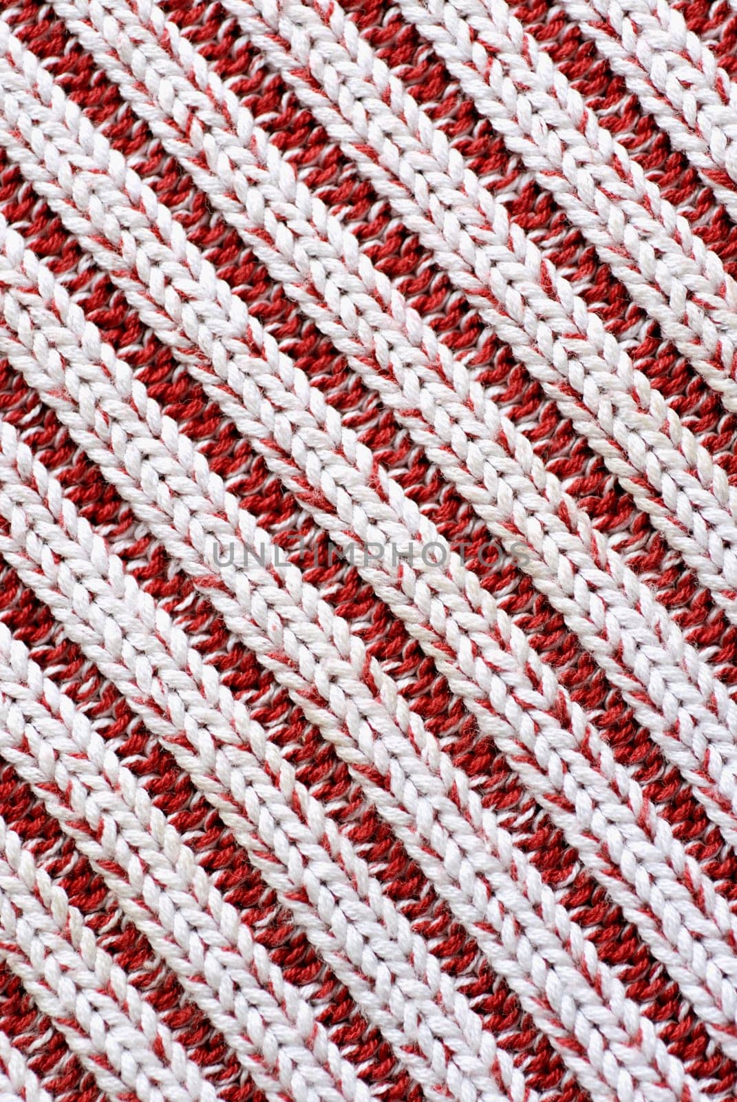 Close-up of a crochet textile