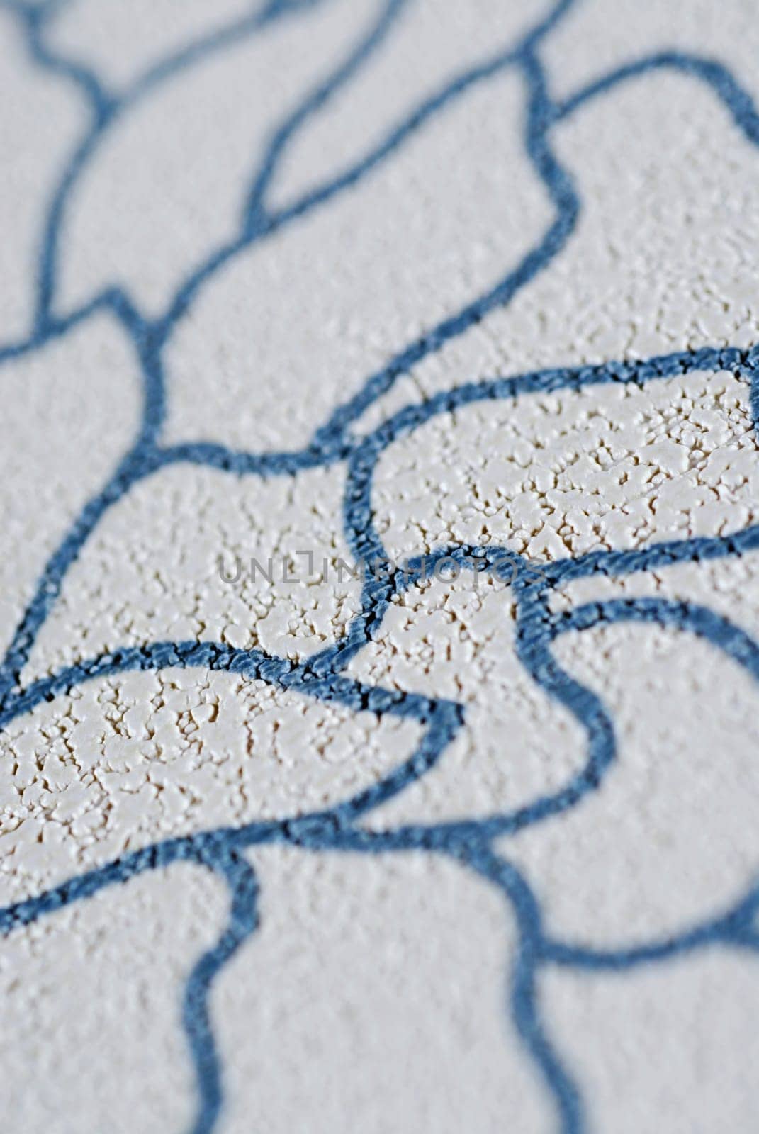 Close-up of a pattern on a rough surface