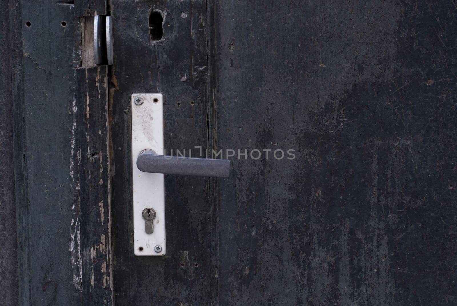 Close-up of a door handle