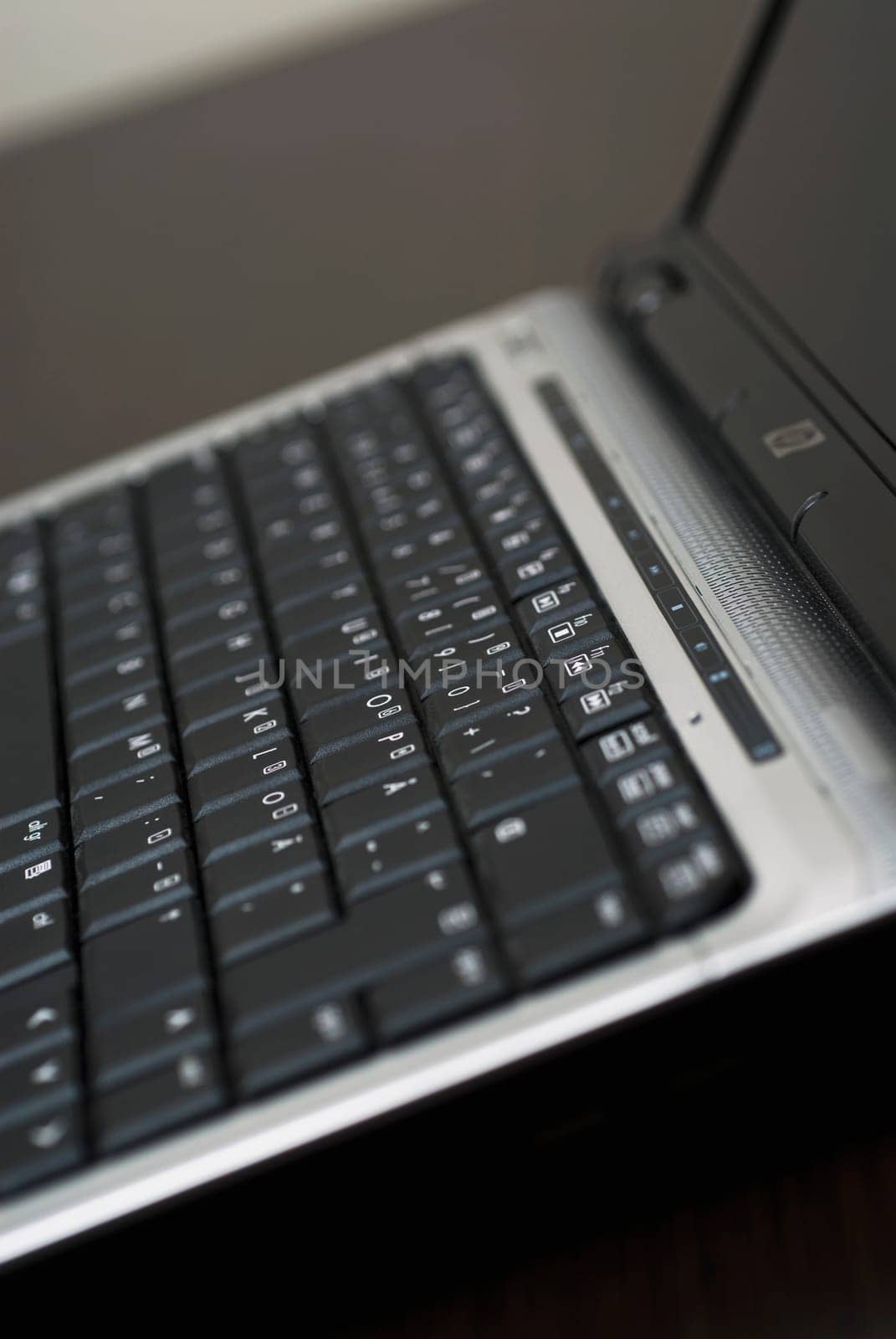 Close_up of a laptop