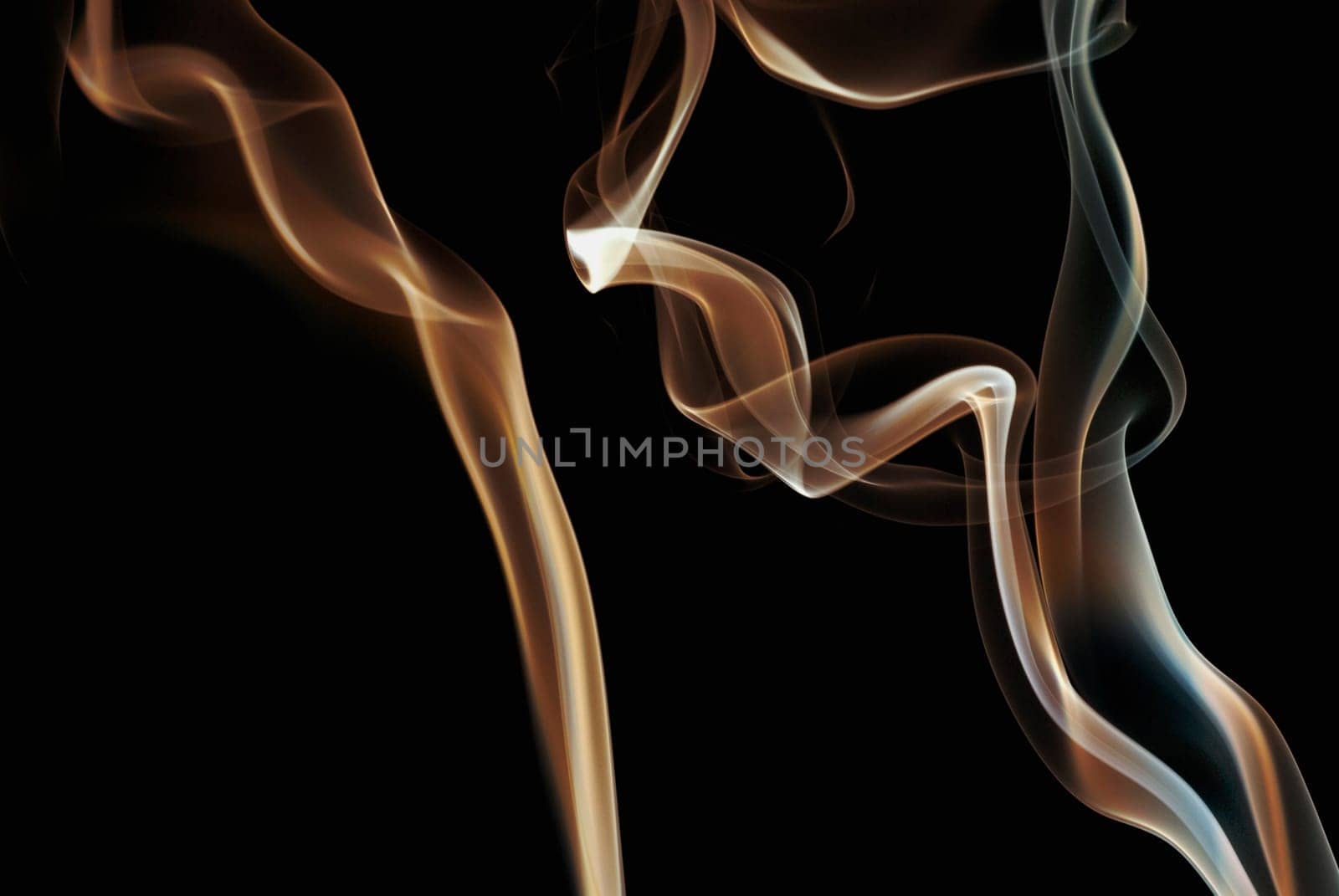 Close_up of multi_colored smoke