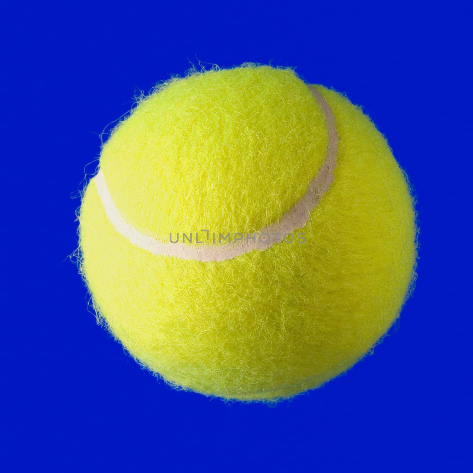 Close-of a tennis ball
