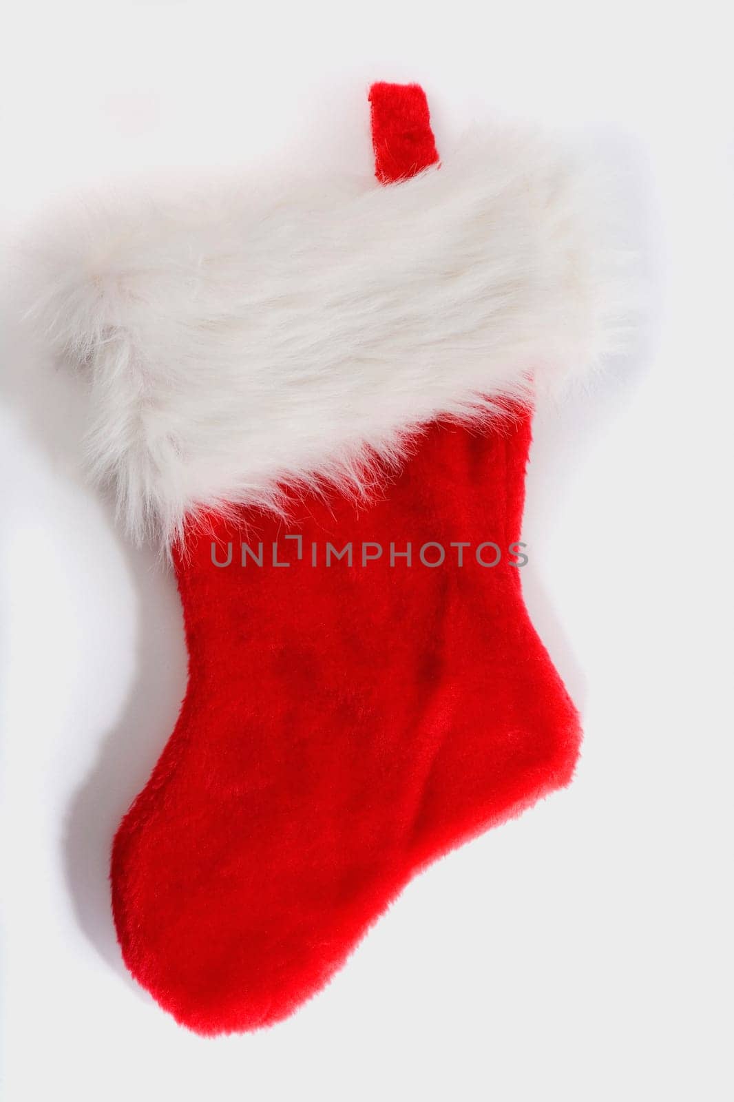Close-up of a Christmas stocking