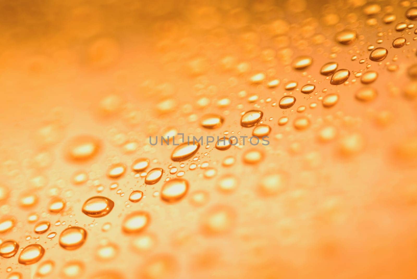 Close-up of water drops on a surface