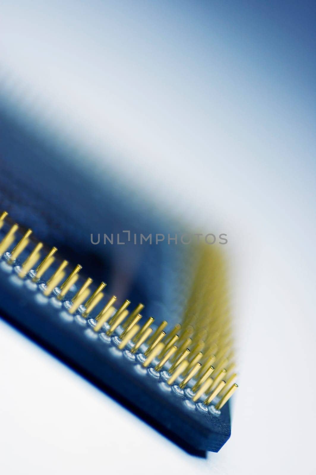 Close-up of a computer chip