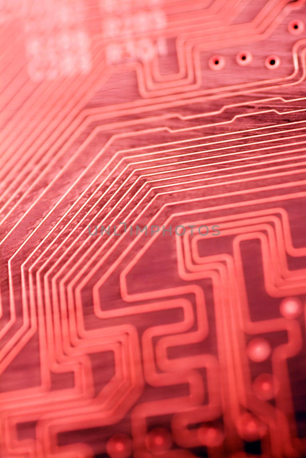 Close-up of a circuit board