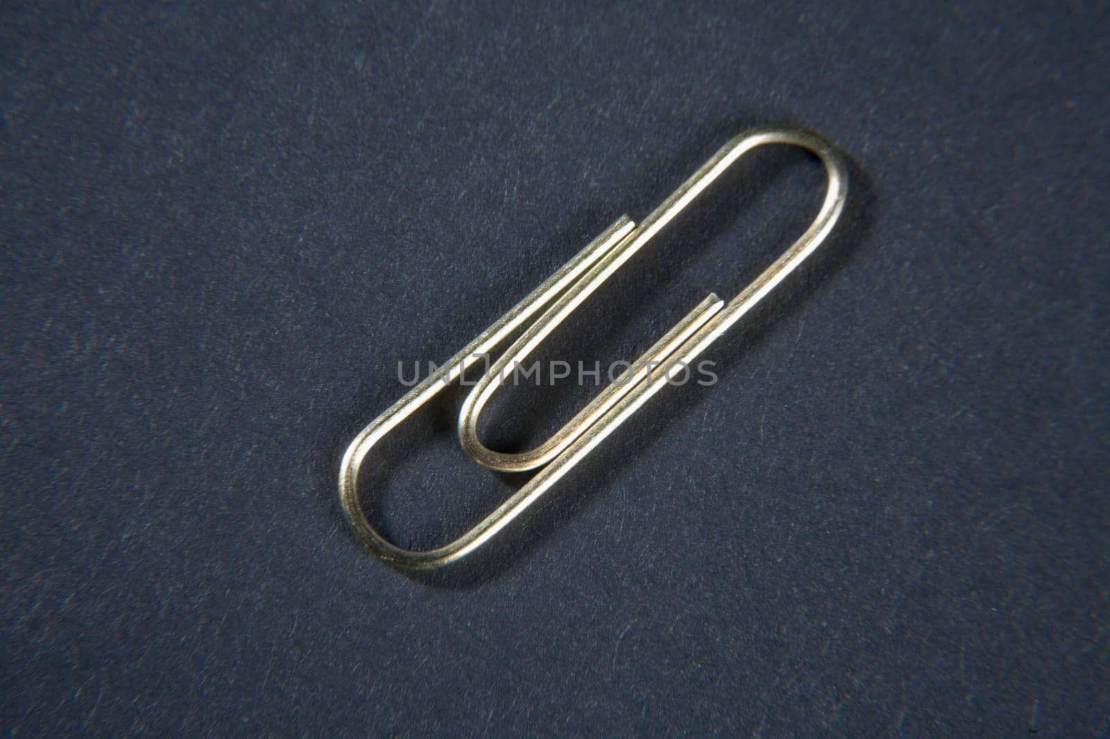 Close-up of a paper clip