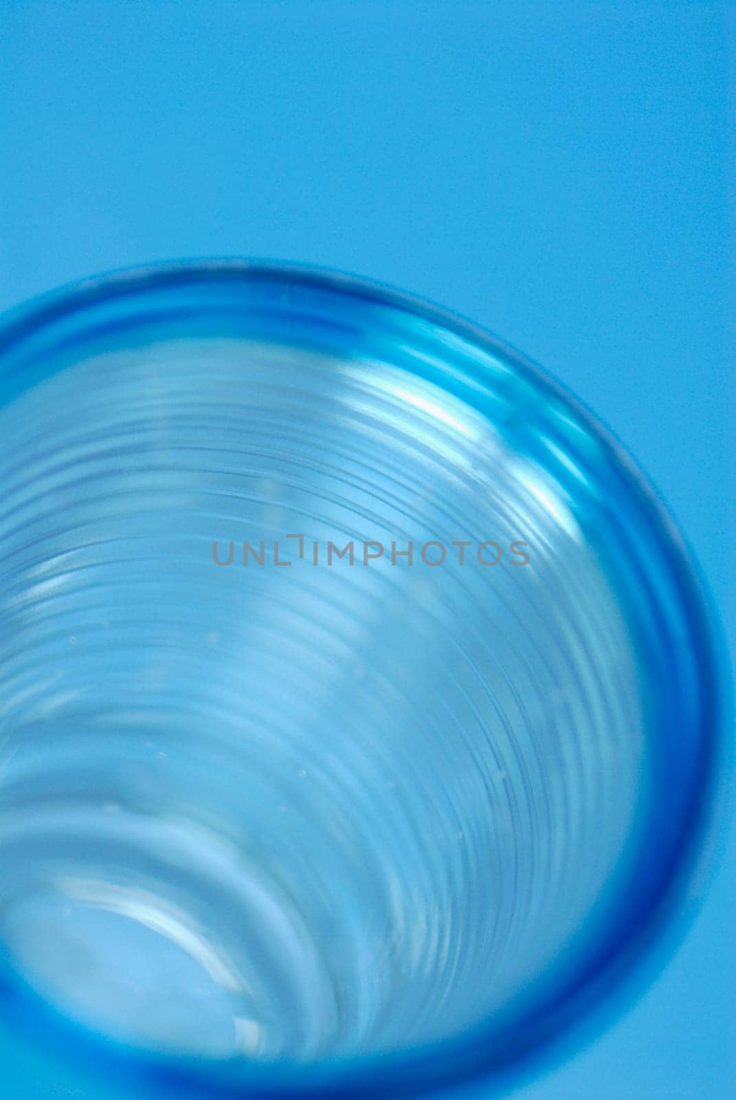 Close-up of a disposable glass