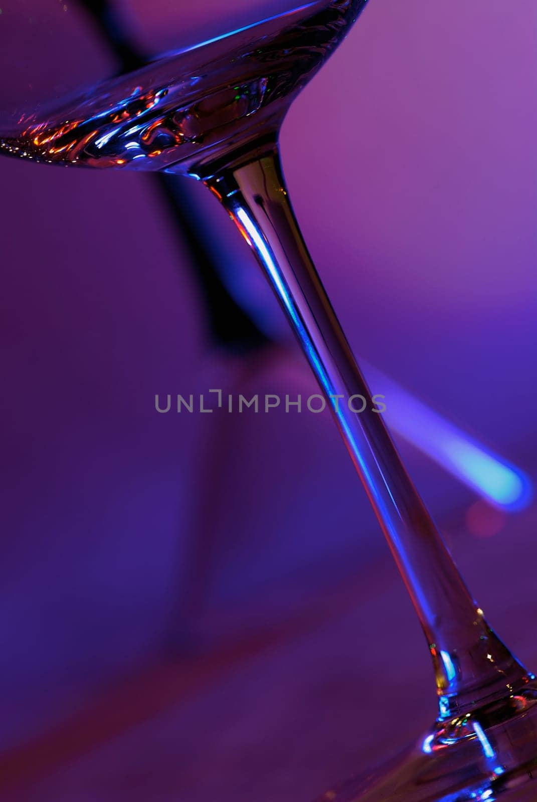 Close-up of a martini glass