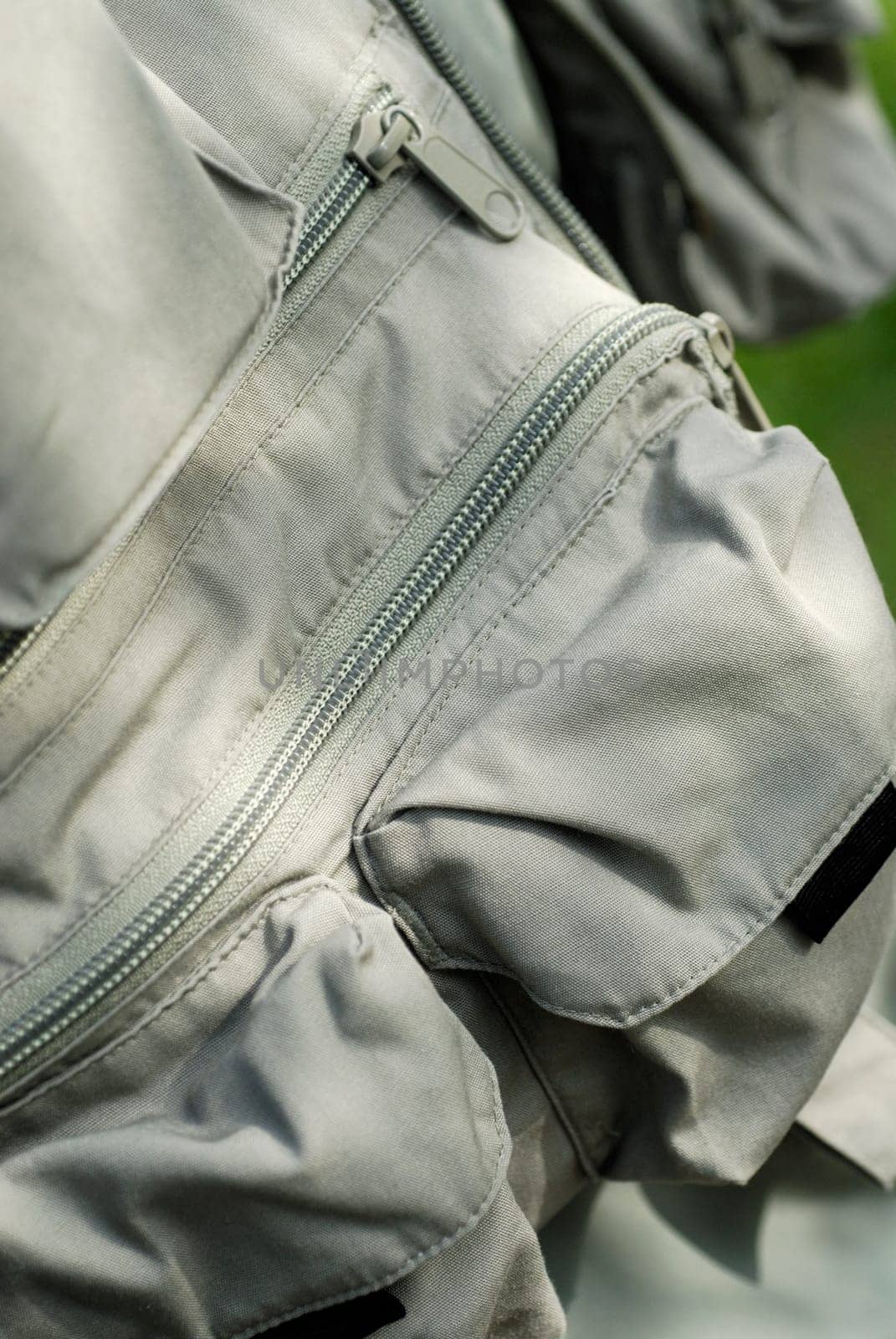 Mid section view of a person