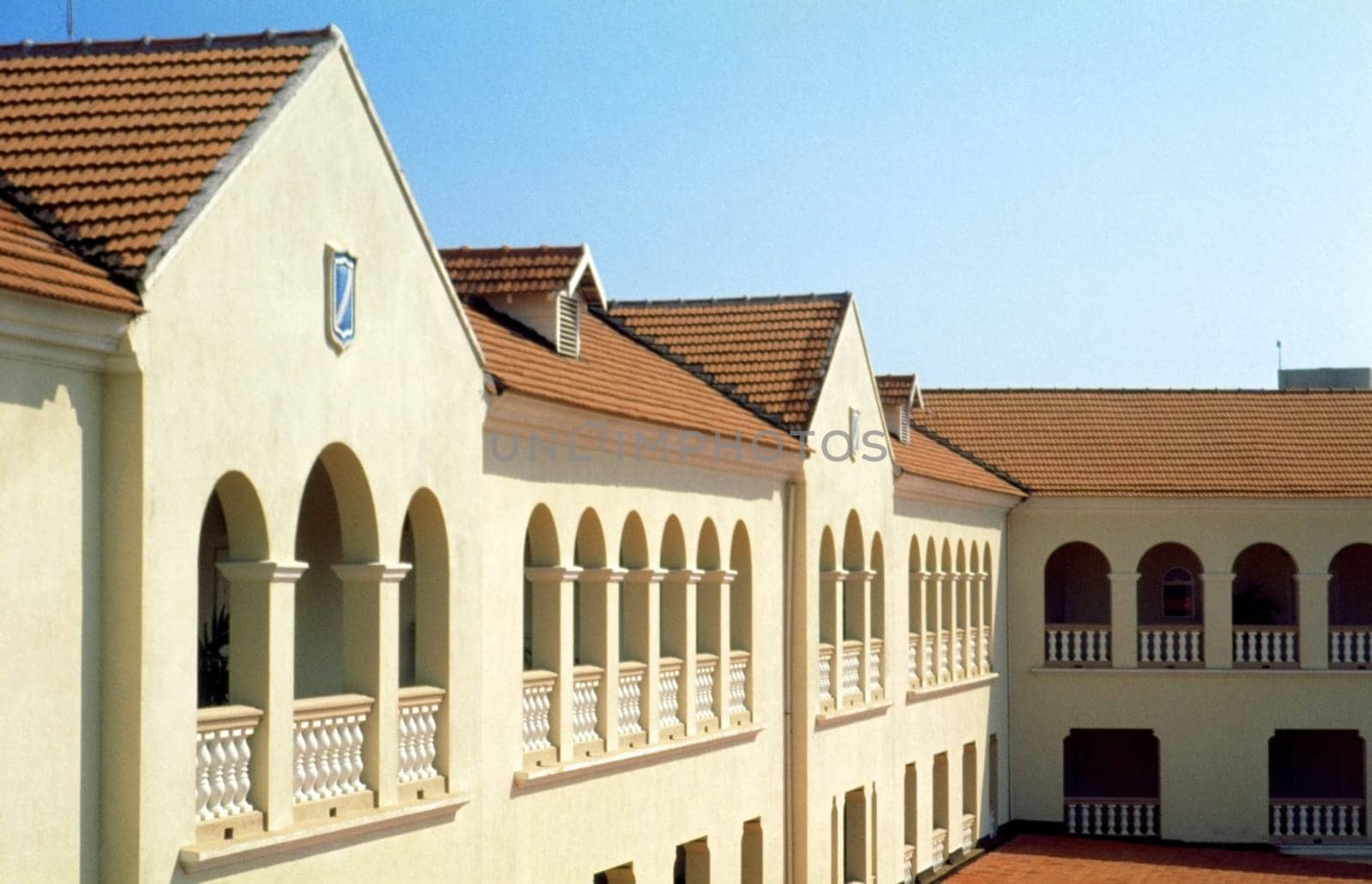 Courtyard in a building
