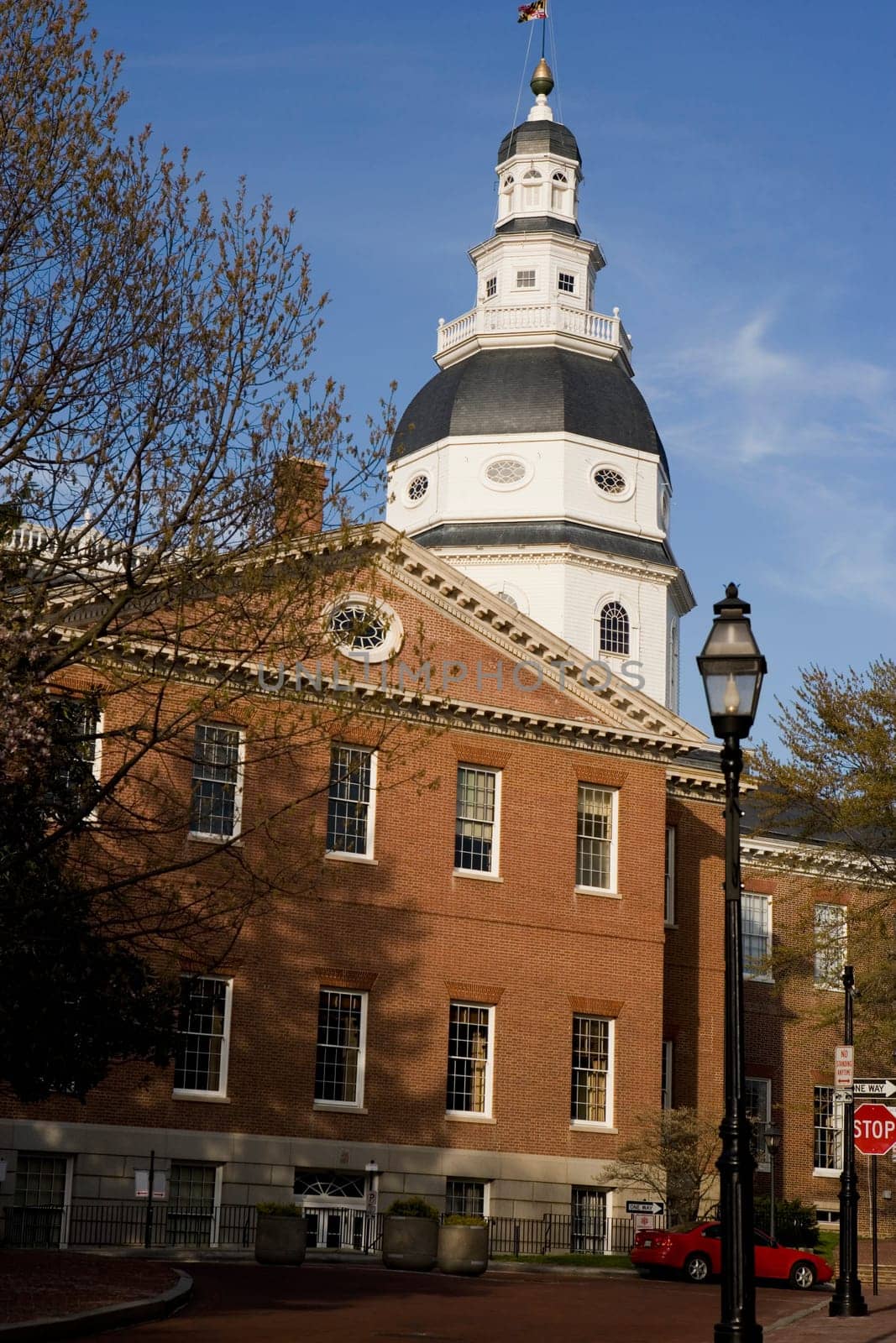 Low angle view of a building, Annapolis, Maryland, USA