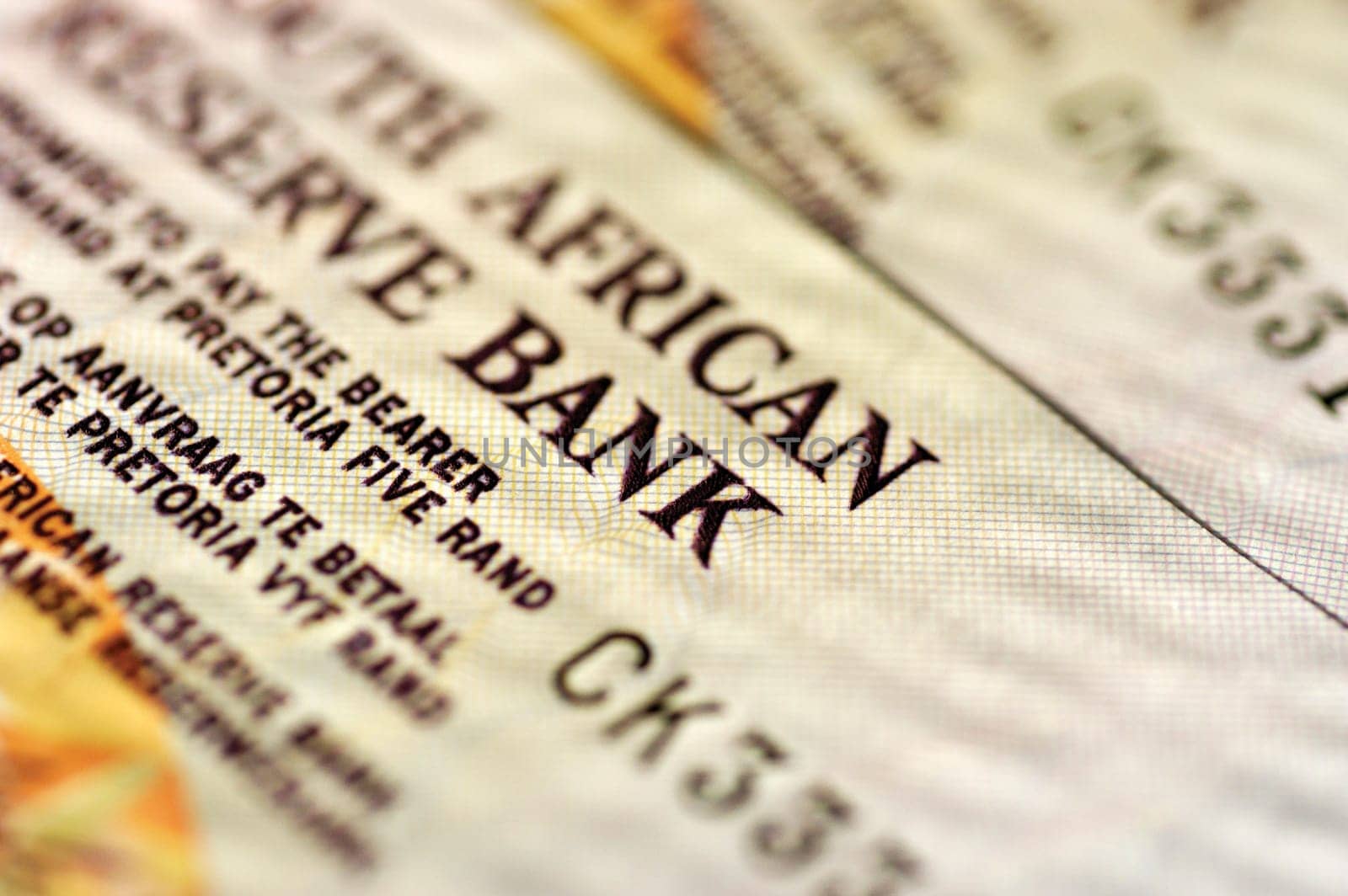 South African check, close-up