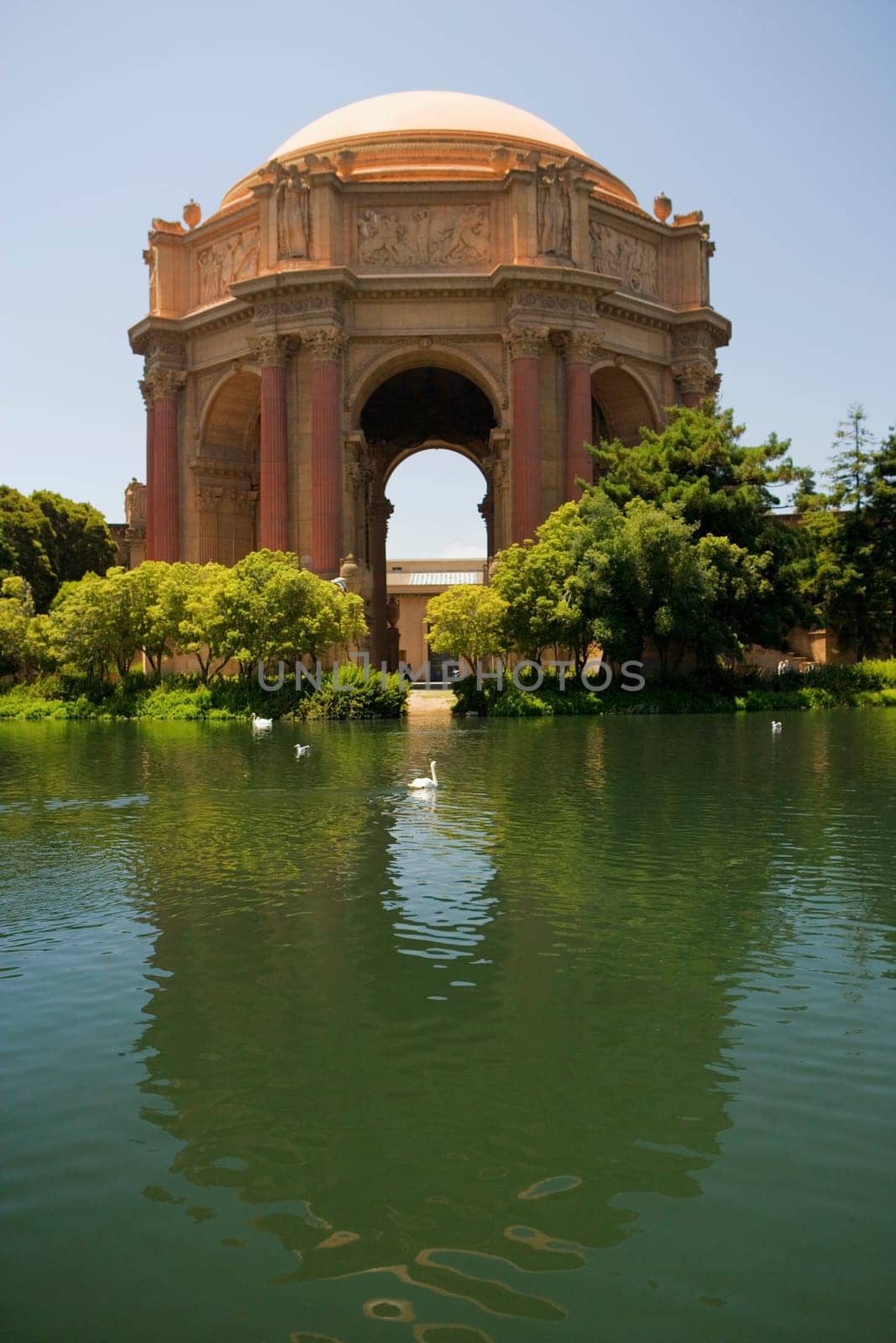 Facade of a rotunda, The Exploratorium, San Francisco, California, USA