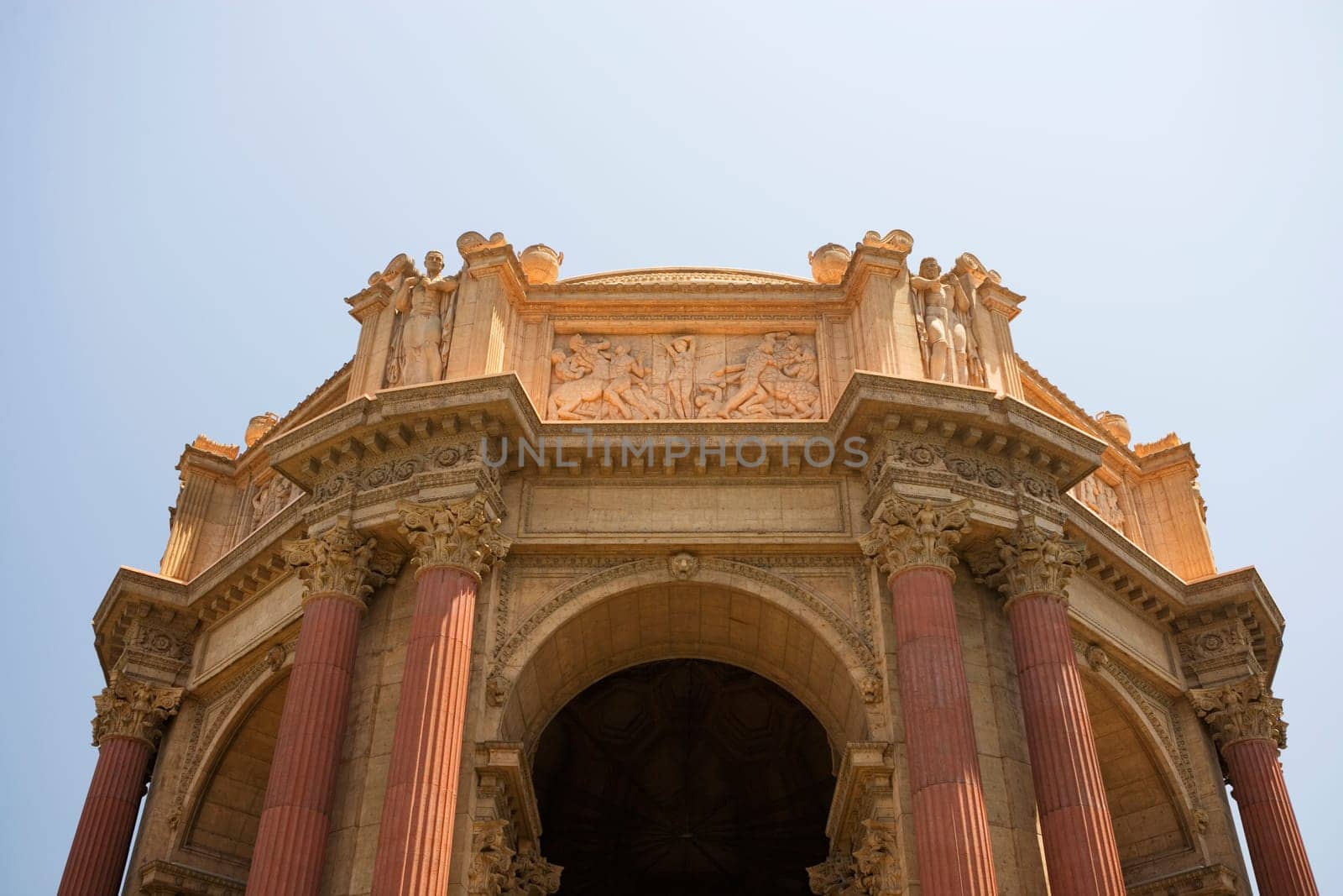 Facade of a rotunda, The Exploratorium, San Francisco, California, USA