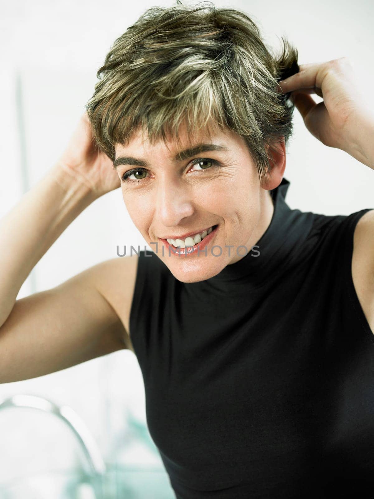 Portrait of a mature woman smiling