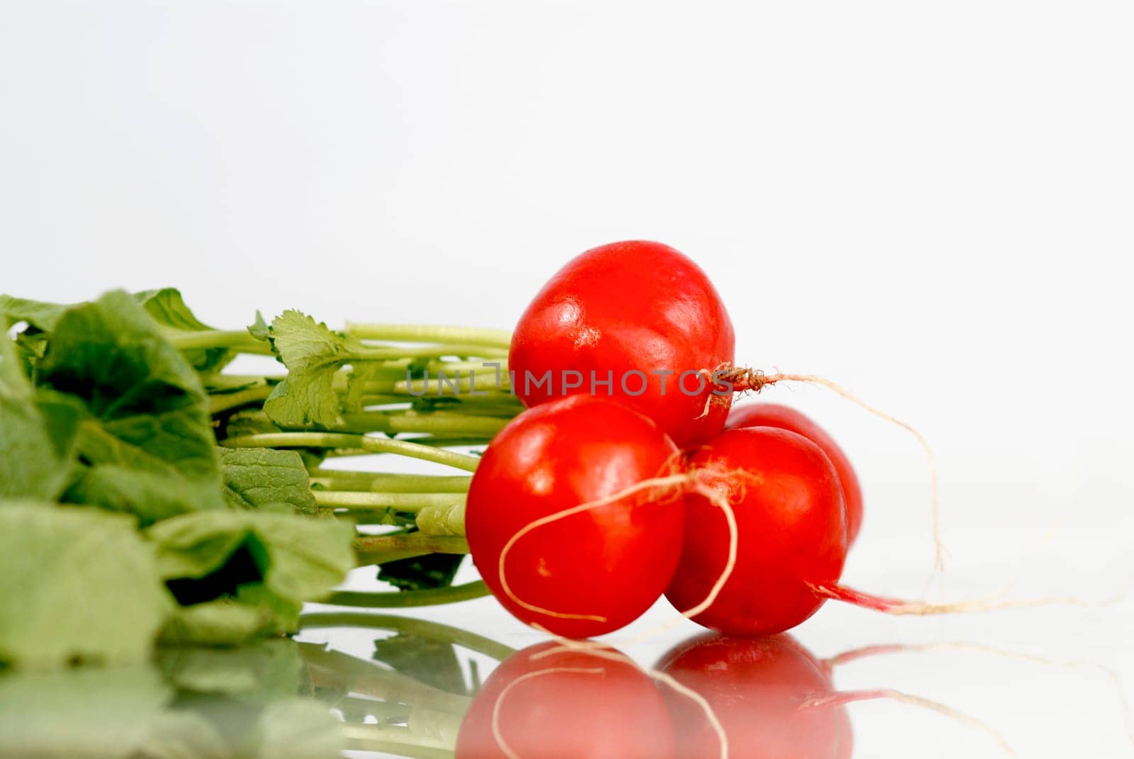 Close-up of red radish