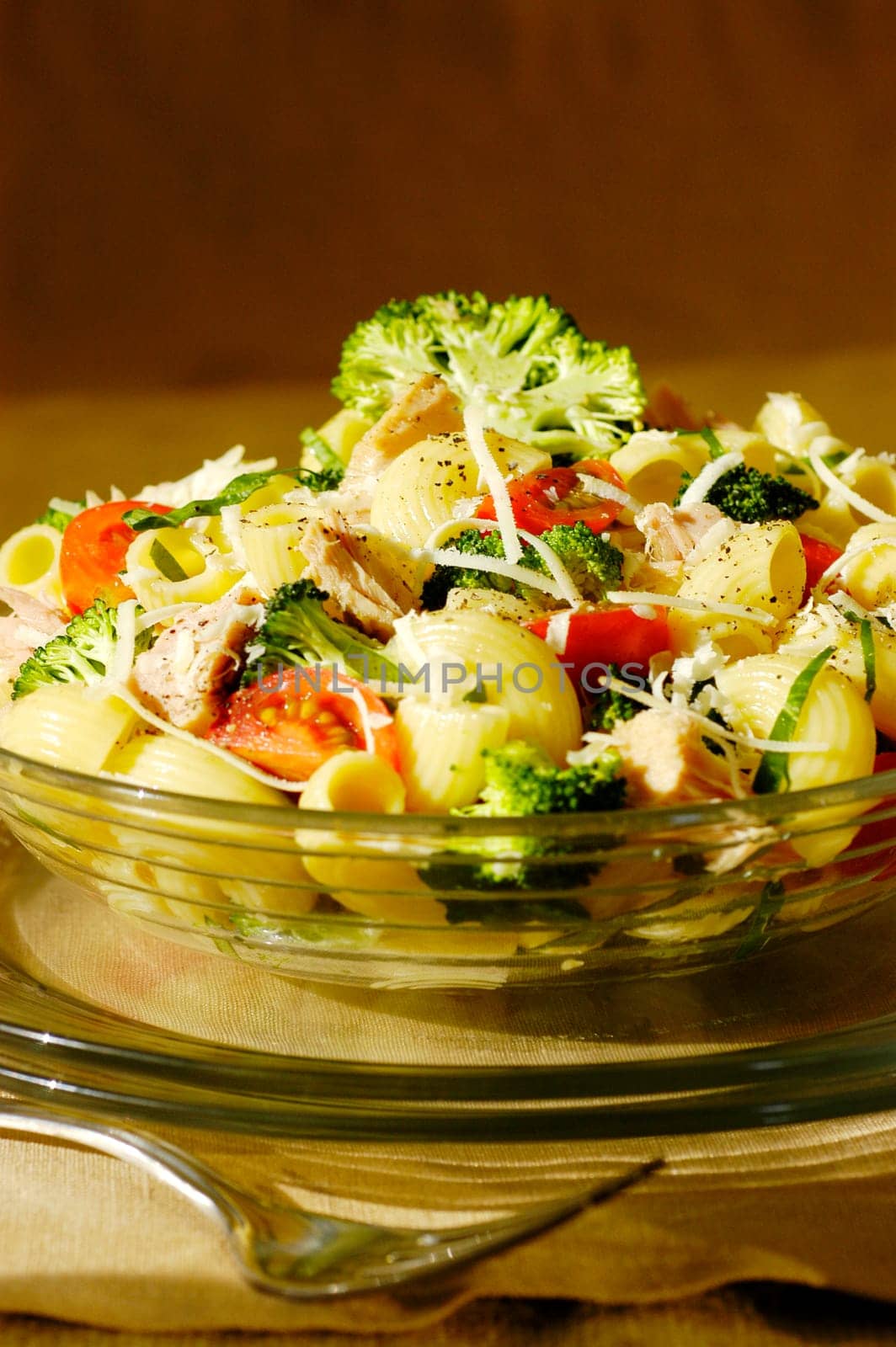 Close-up of a bowl of pasta