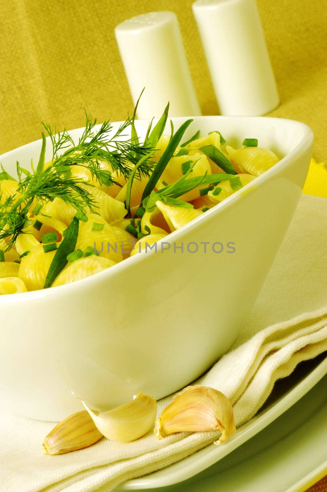 Close-up of a bowl of pasta