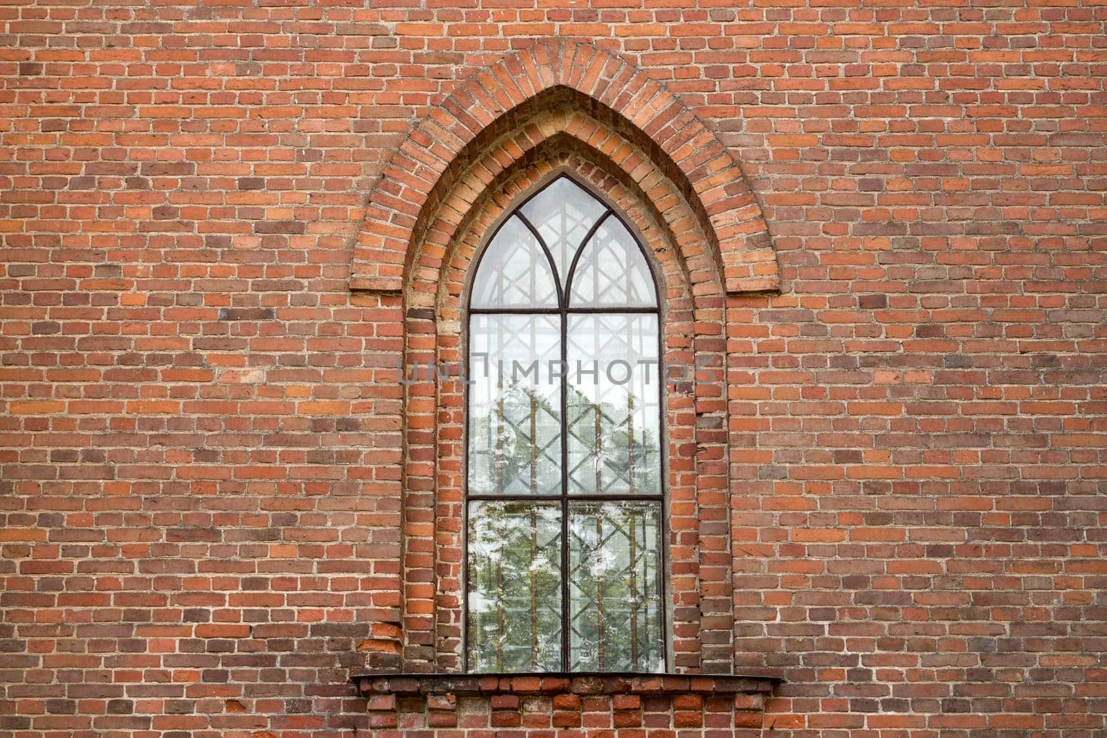 Window of the old Catholic church
