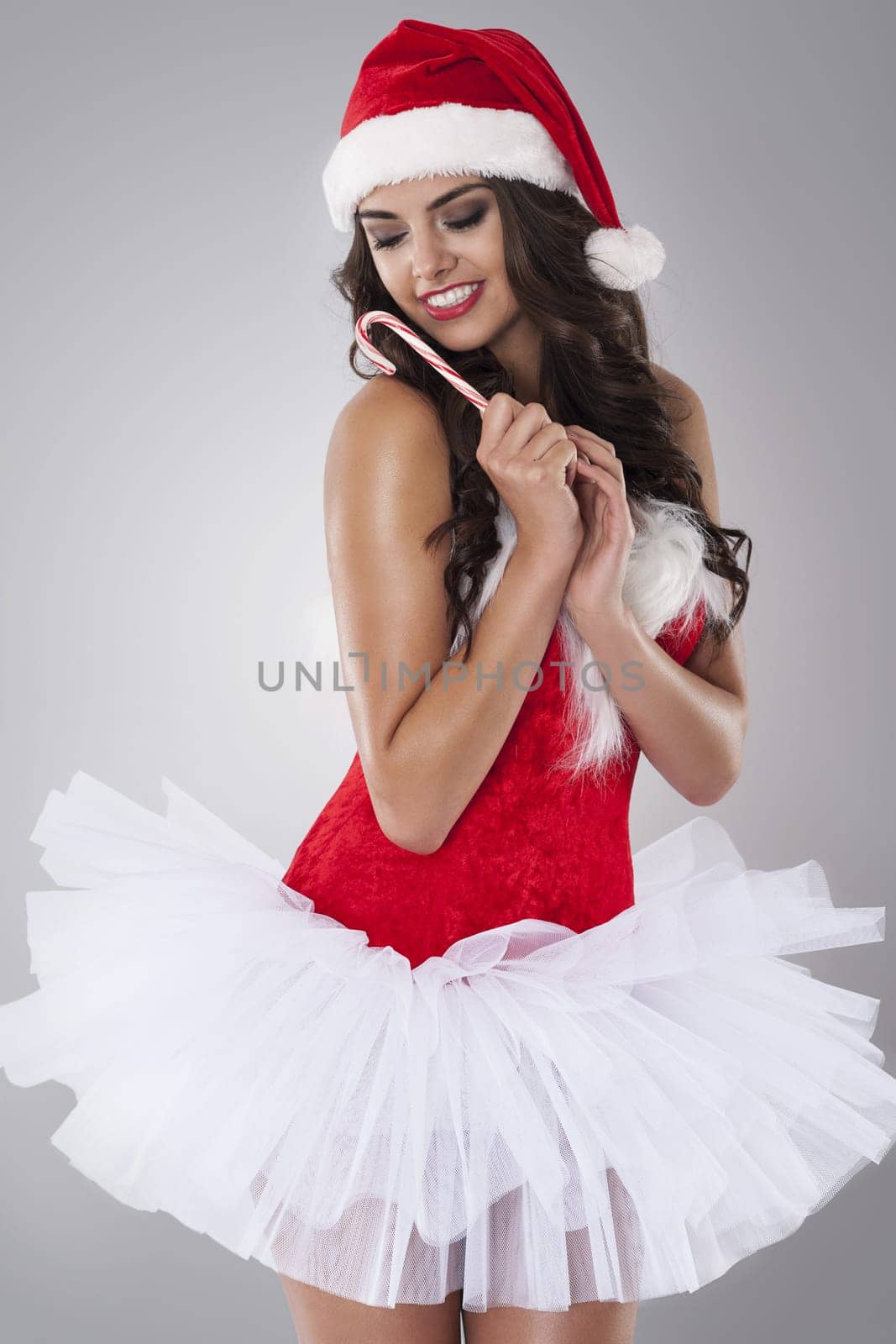 Sweet christmas time for her