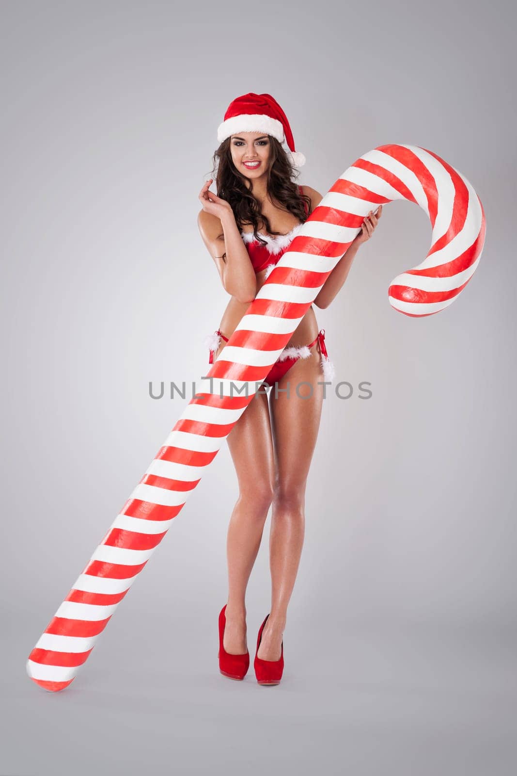 Sweet candies for christmas time