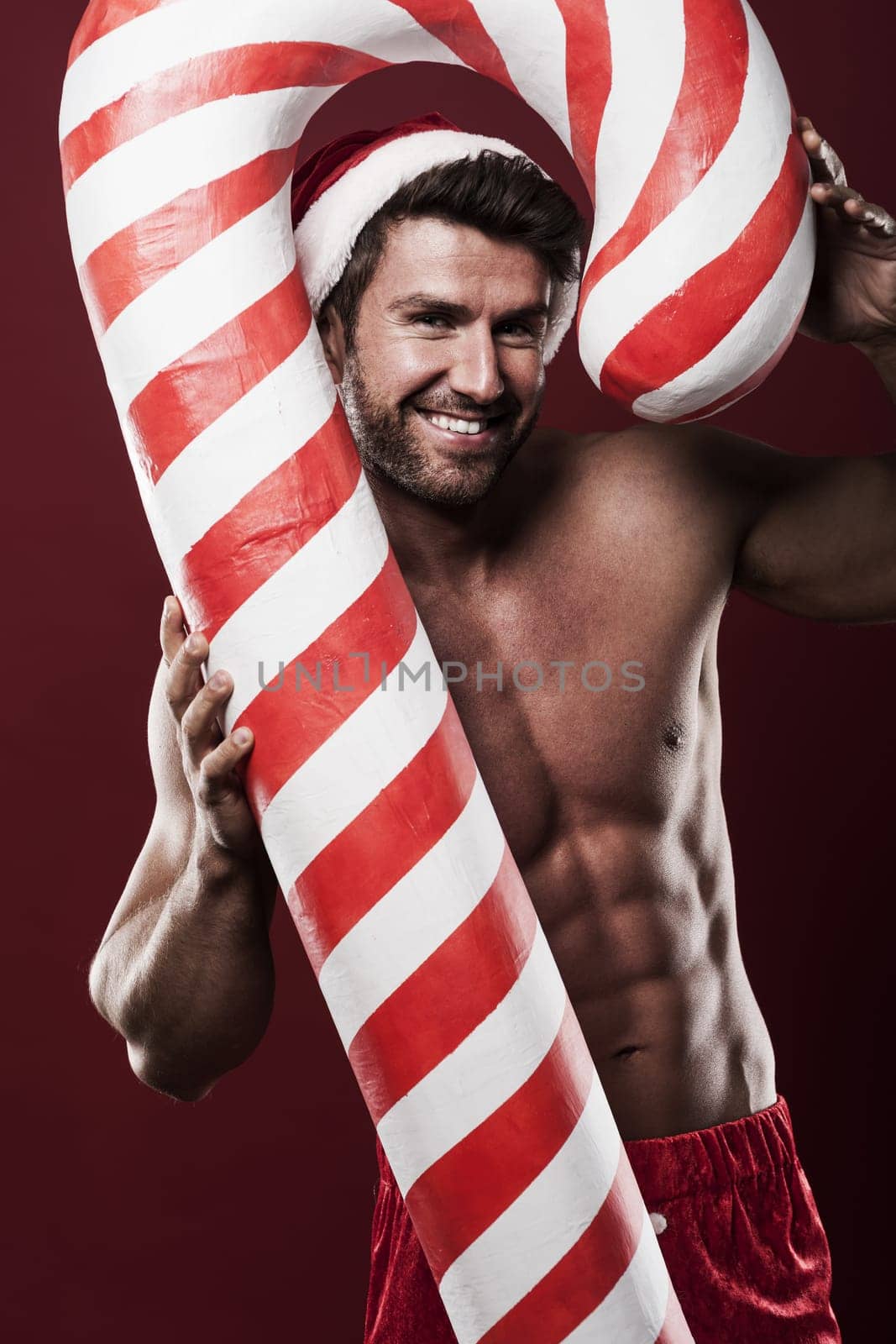 Happy time for santa claus