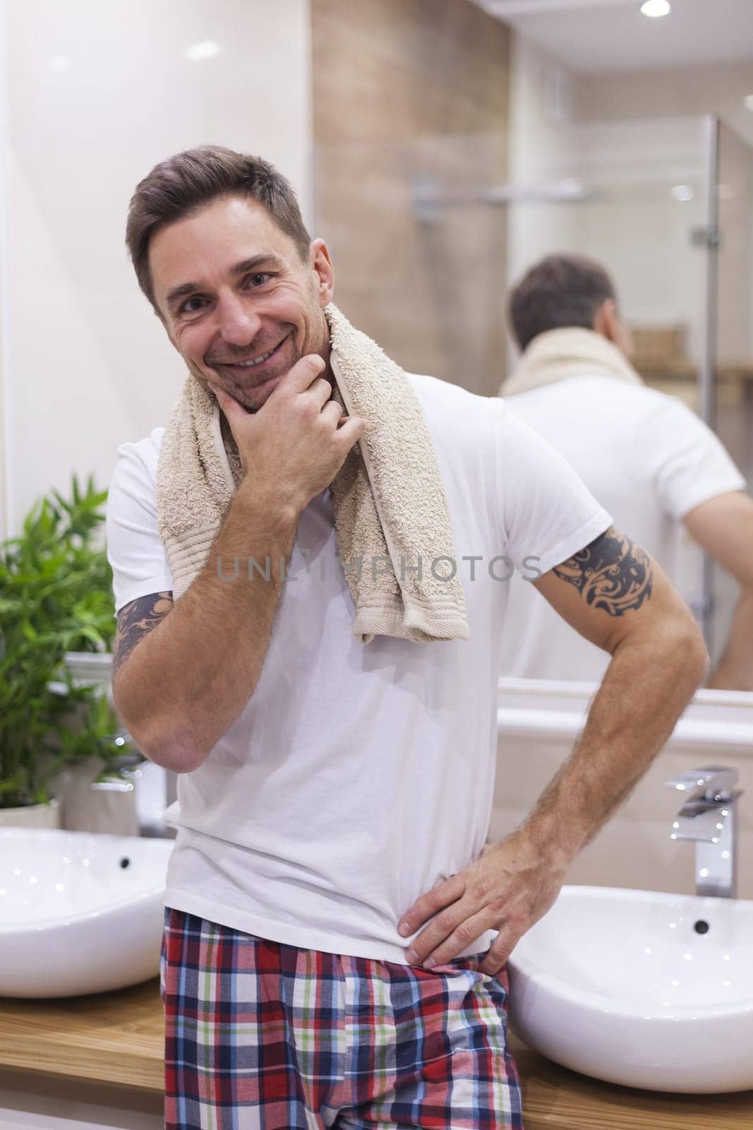I owe my appearance daily hygiene