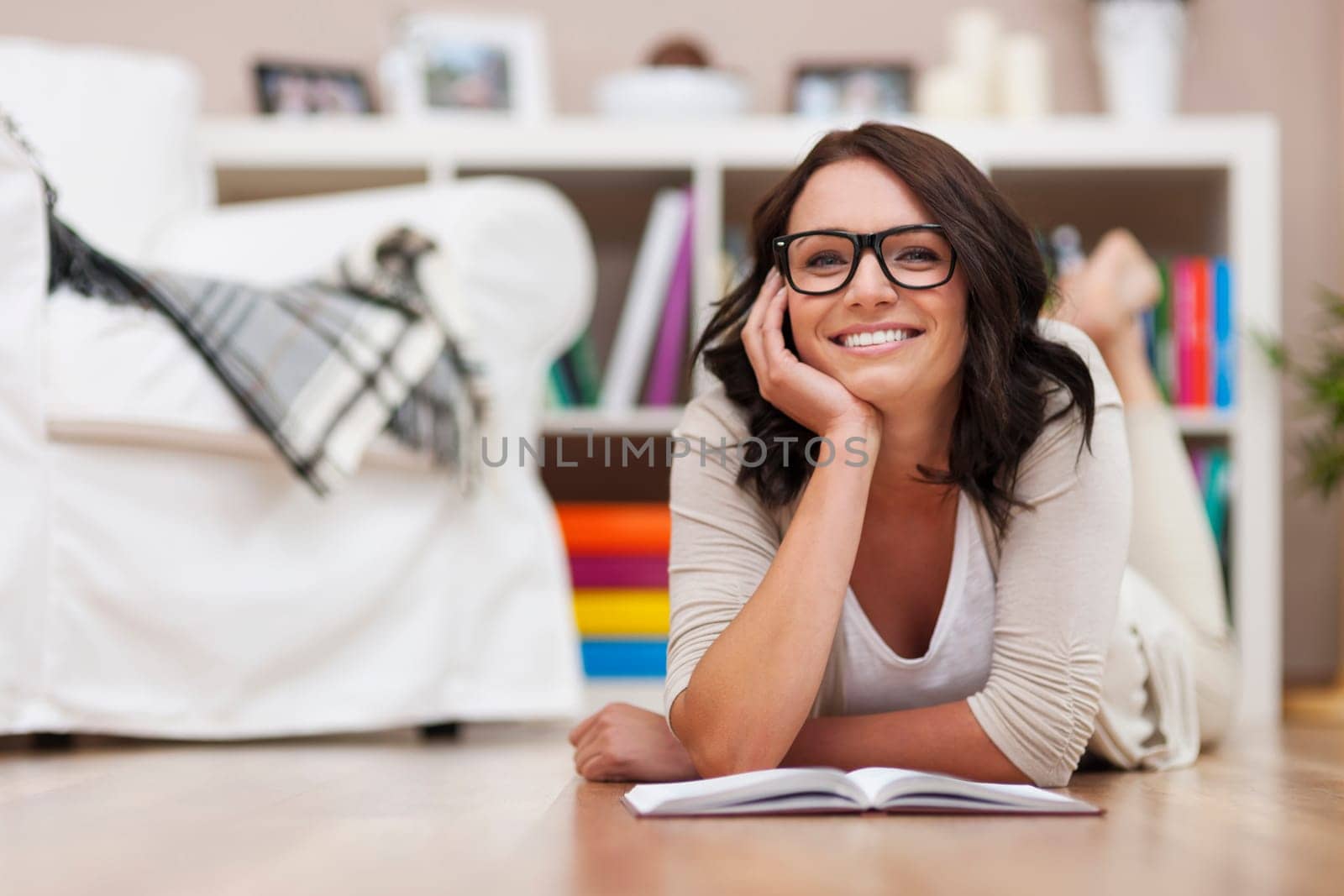 Good books are her world