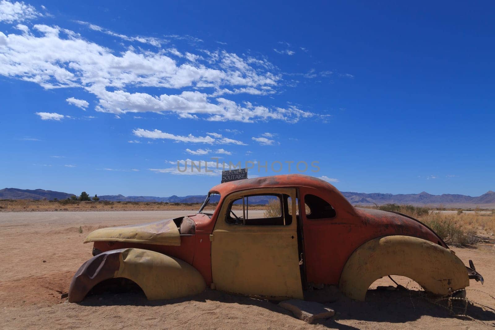 Abandoned car from Solitaire, Namibia