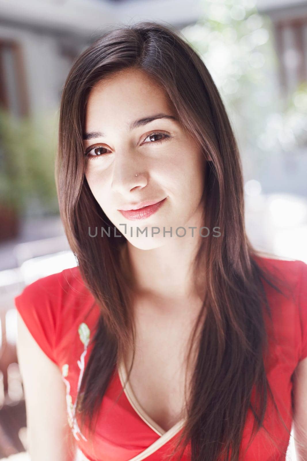 Portrait of a young woman