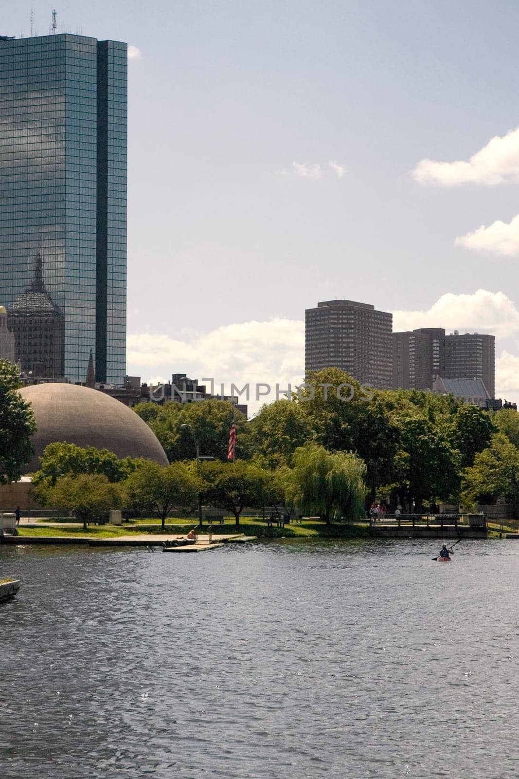 Skyscrapers at the waterfront, Boston, Massachusetts, USA
