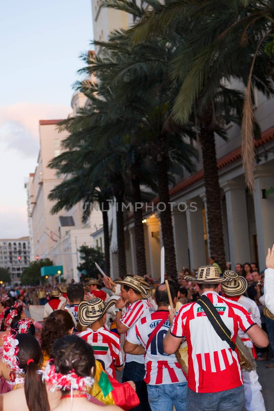Group of people in a traditional festival