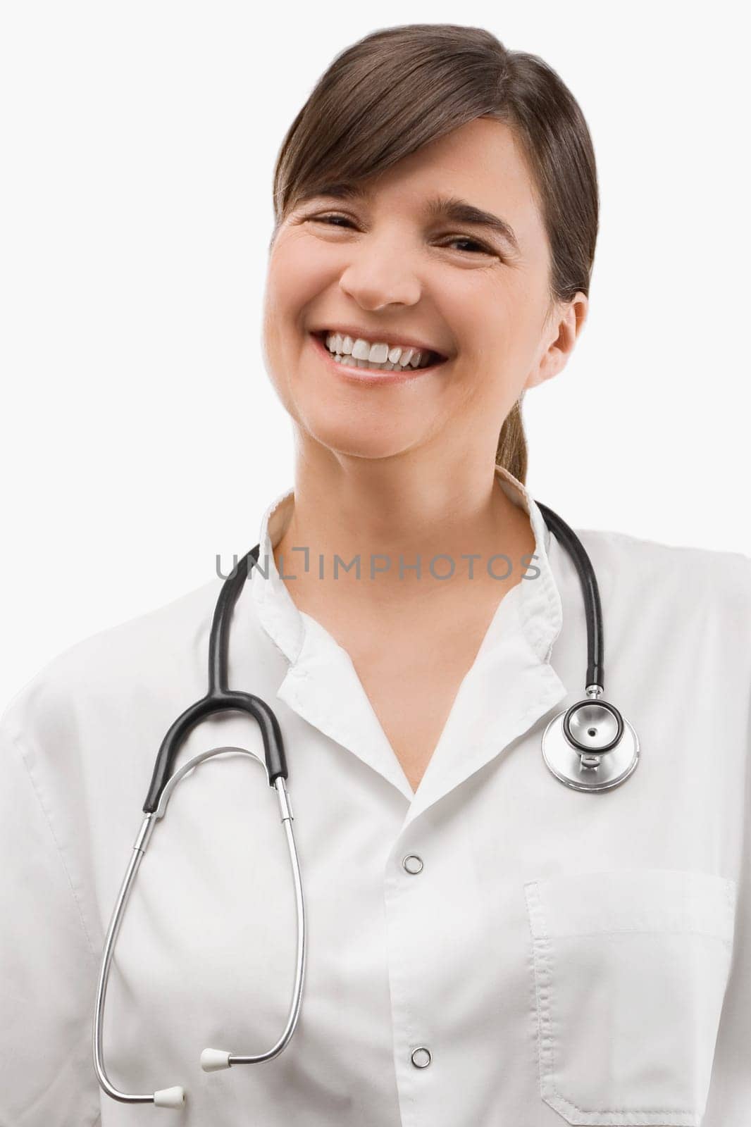 Portrait of a female doctor smiling