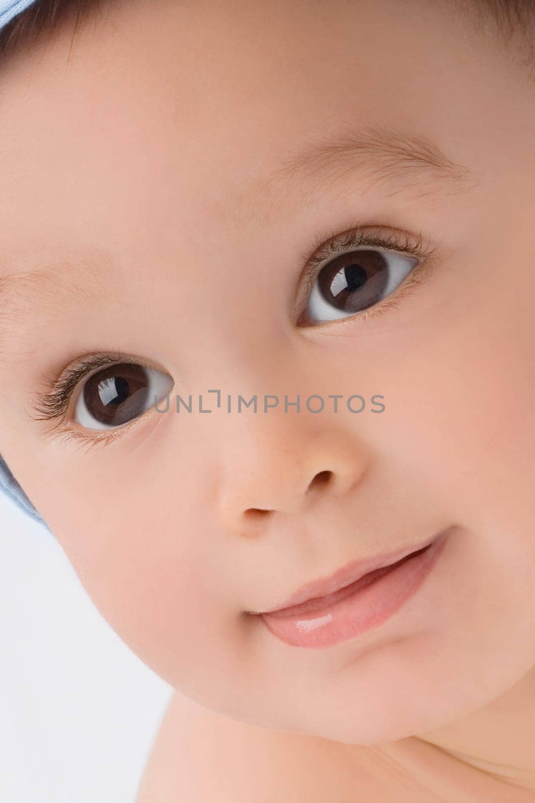 Close_up of a baby boy