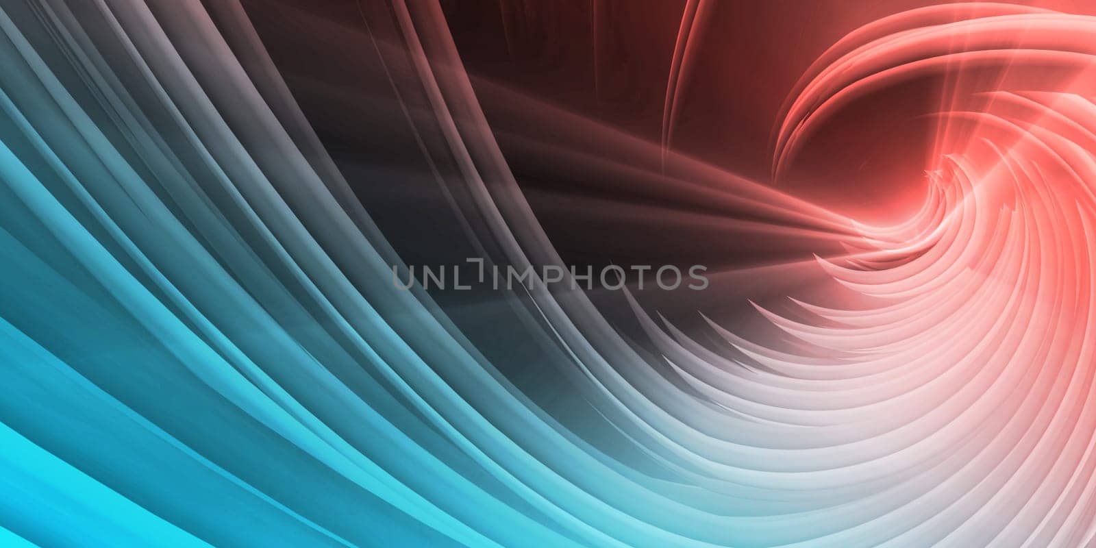 Futuristic Background with Technology Abstract on White