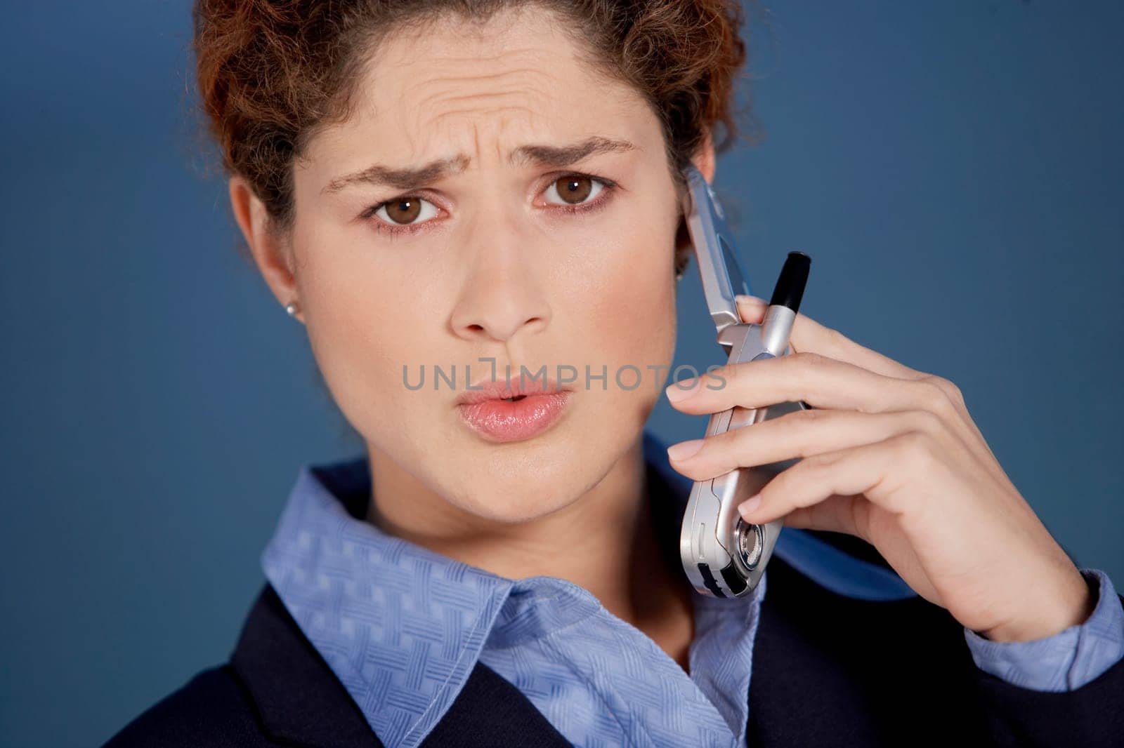 Portrait of a businesswoman talking on a mobile phone