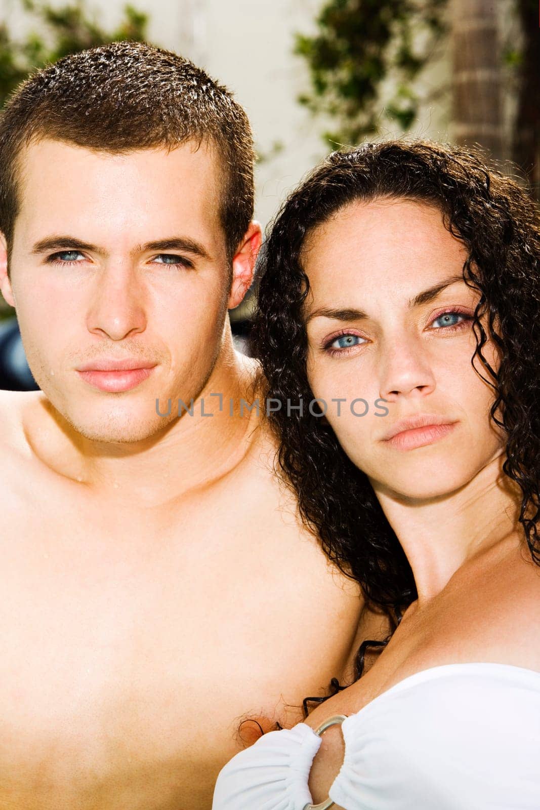 Portrait of a young couple
