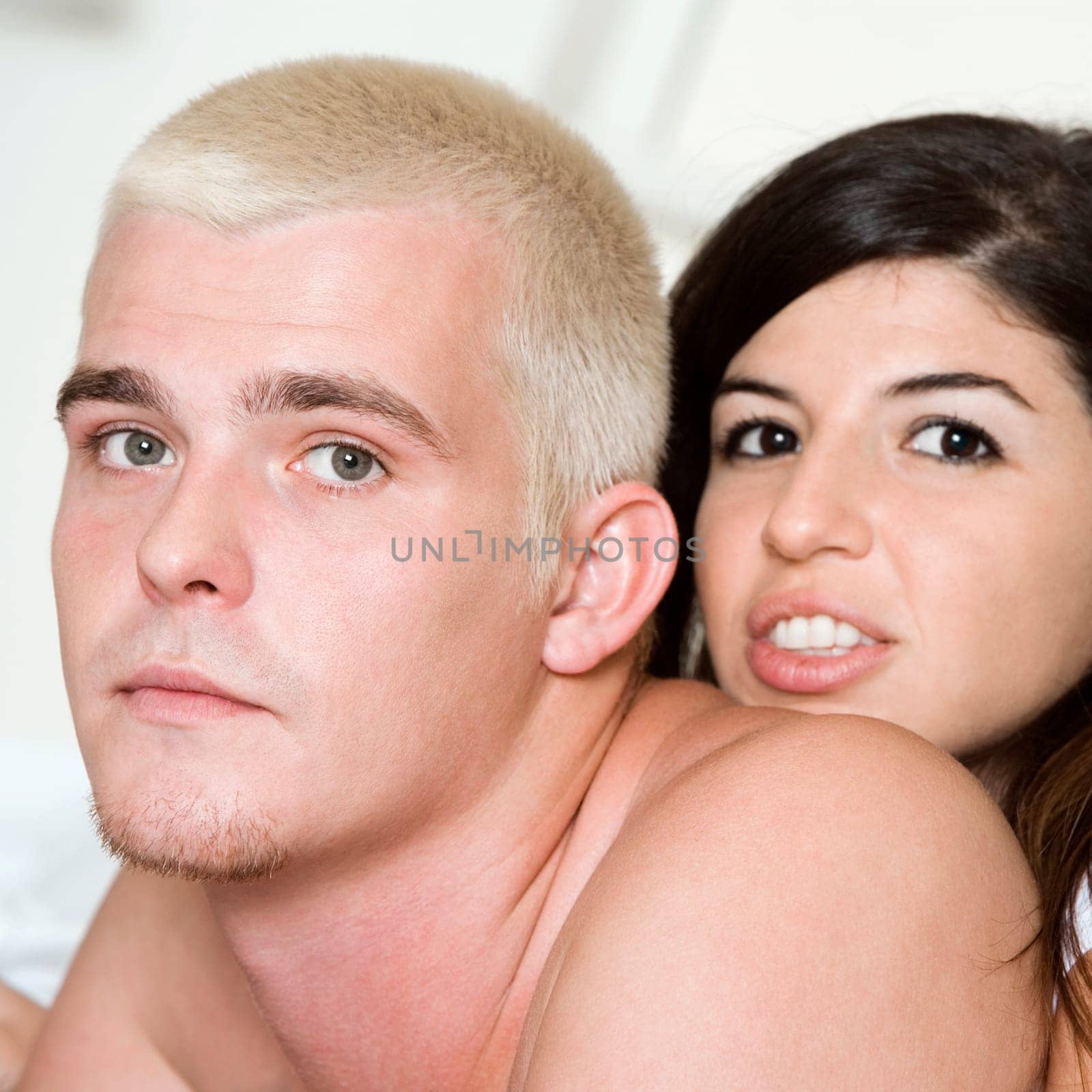 Portrait of a young couple