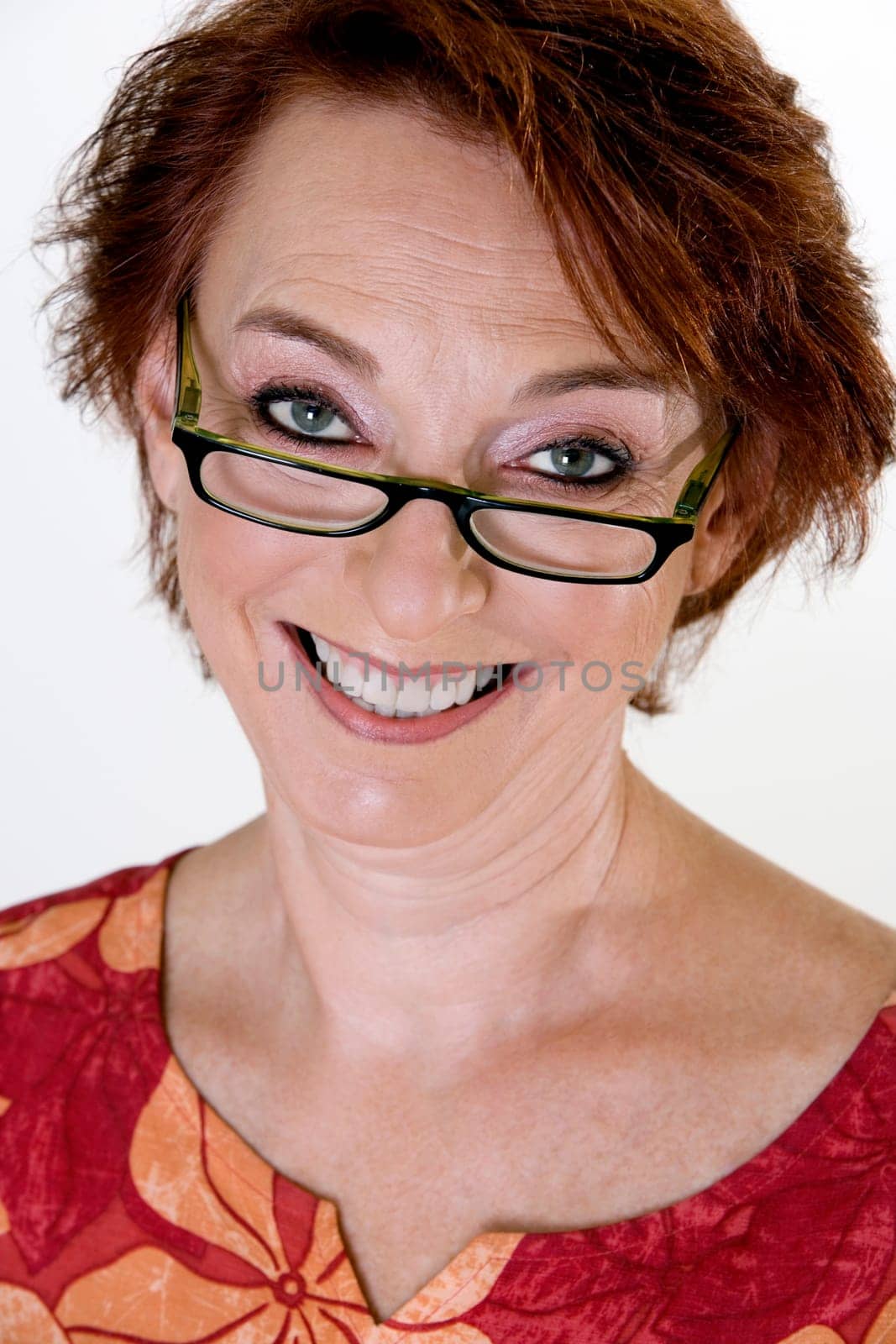 Portrait of a senior woman smiling