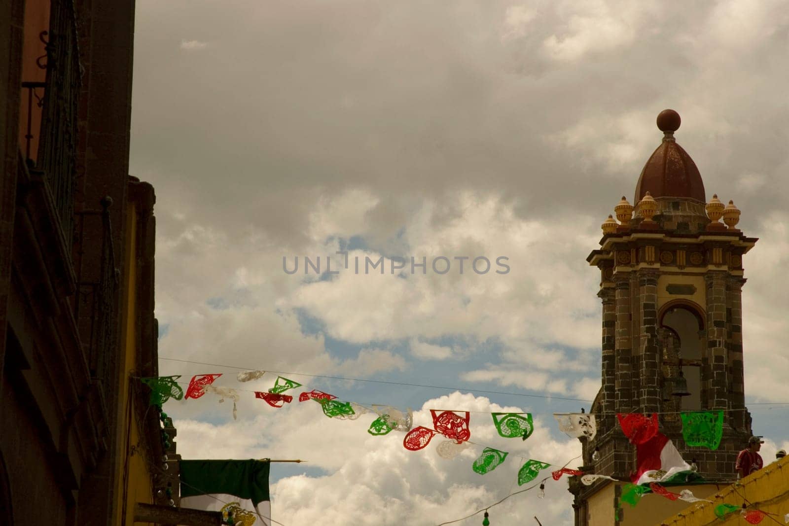 Low angle view of a tower, Mexico