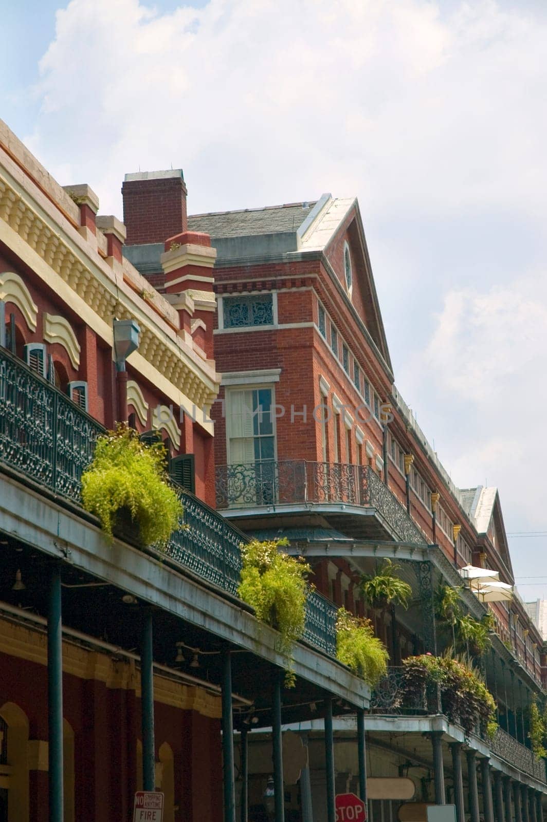 Low angle view of a building, New Orleans, Louisiana, USA