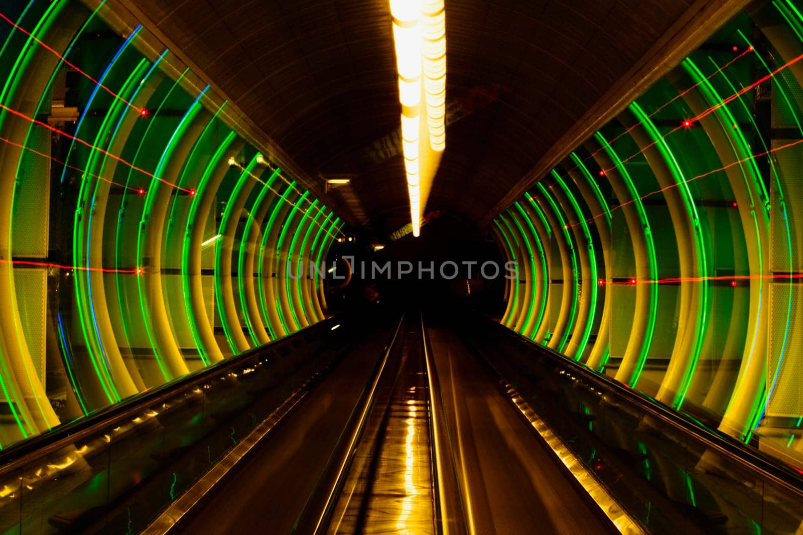 Interiors of a subway station, Las Vegas, Nevada, USA