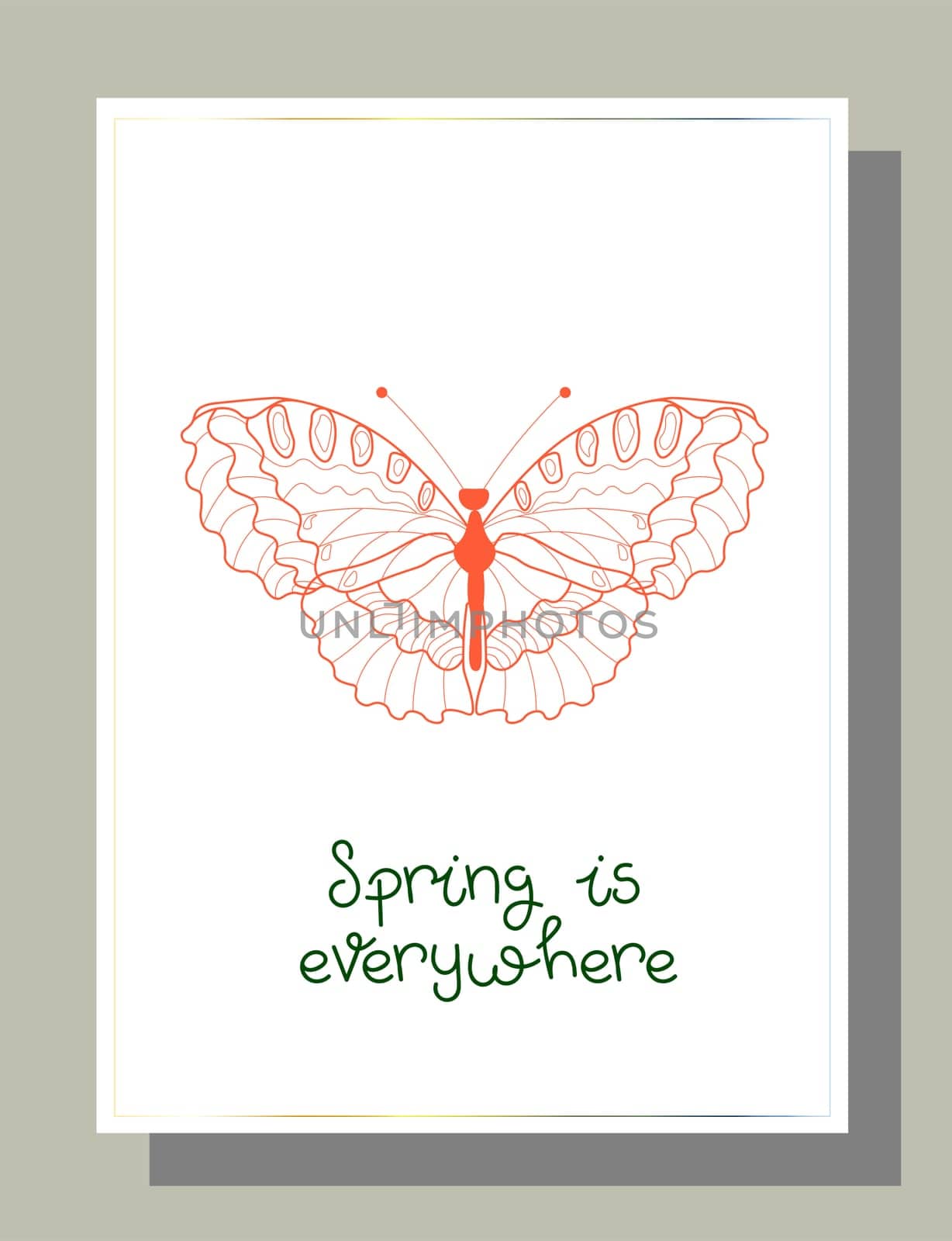 Valentine's day congratulation. Modern trendy valentine's day card. Romantic poster