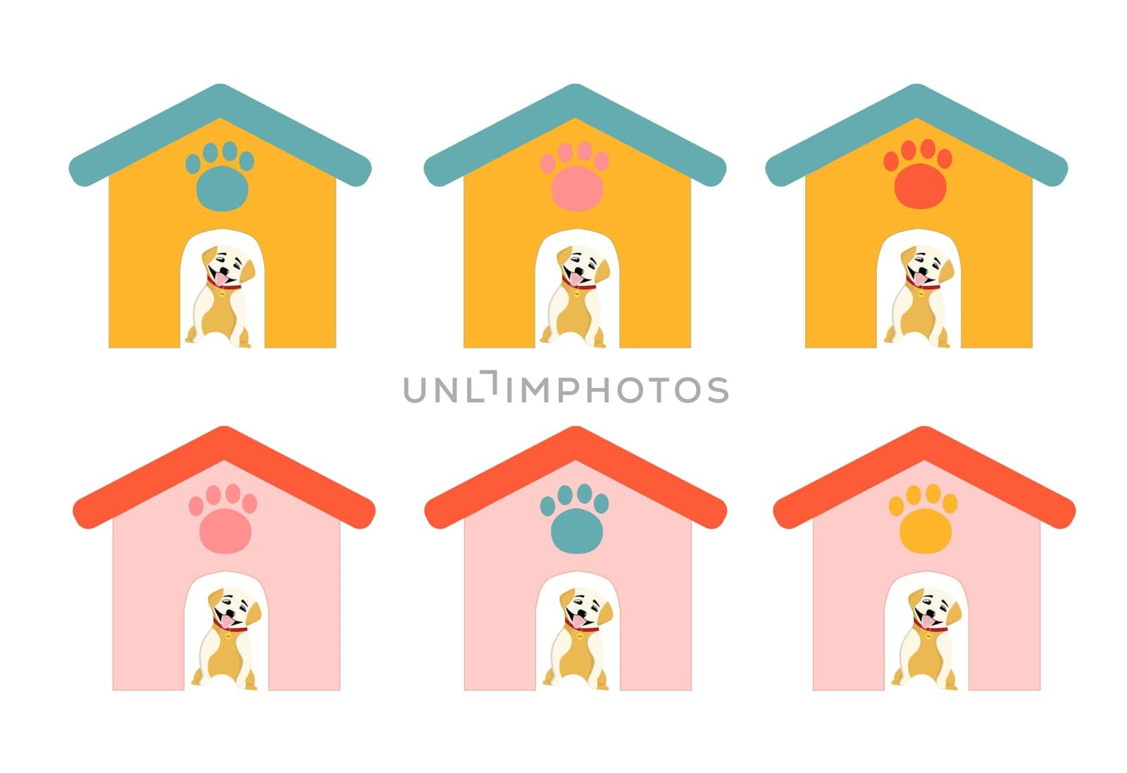 DOG NEAR THE BOOTH, DOG HOUSE, CUTE BOOTHS