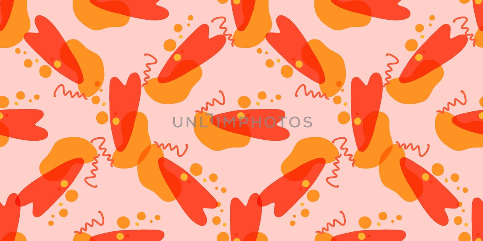Seamless pattern with hearts. Background for Valentine's Day. Romantic seamless pattern. Falling in love and romance. Bright colors. Positive mood.