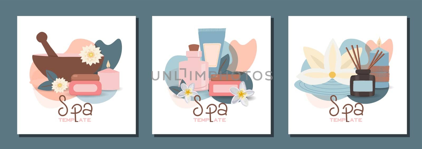 Flat banner set of natural cosmetics and herbal perfumery, organic beauty products, eco-friendly shopping elements for face and body care. Flat banner set natural in modern style on white background